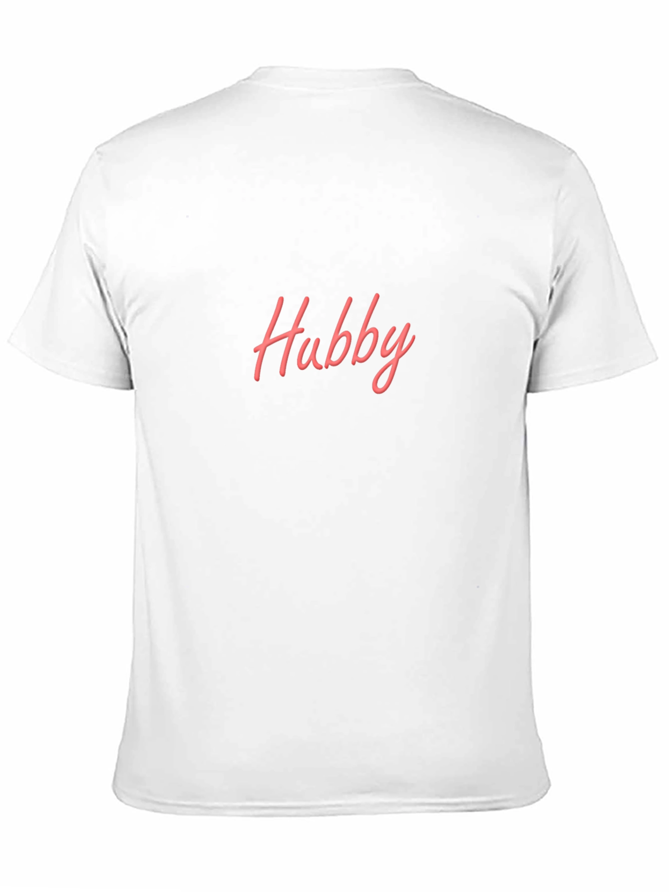 Hubby T-Shirt - Stylish Black Crew Neck