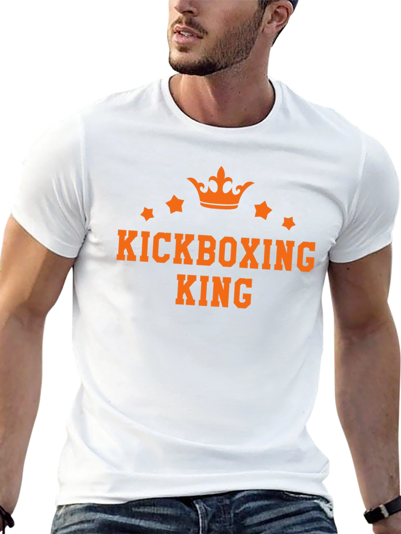 Kickboxing King Graphic Tee - Black