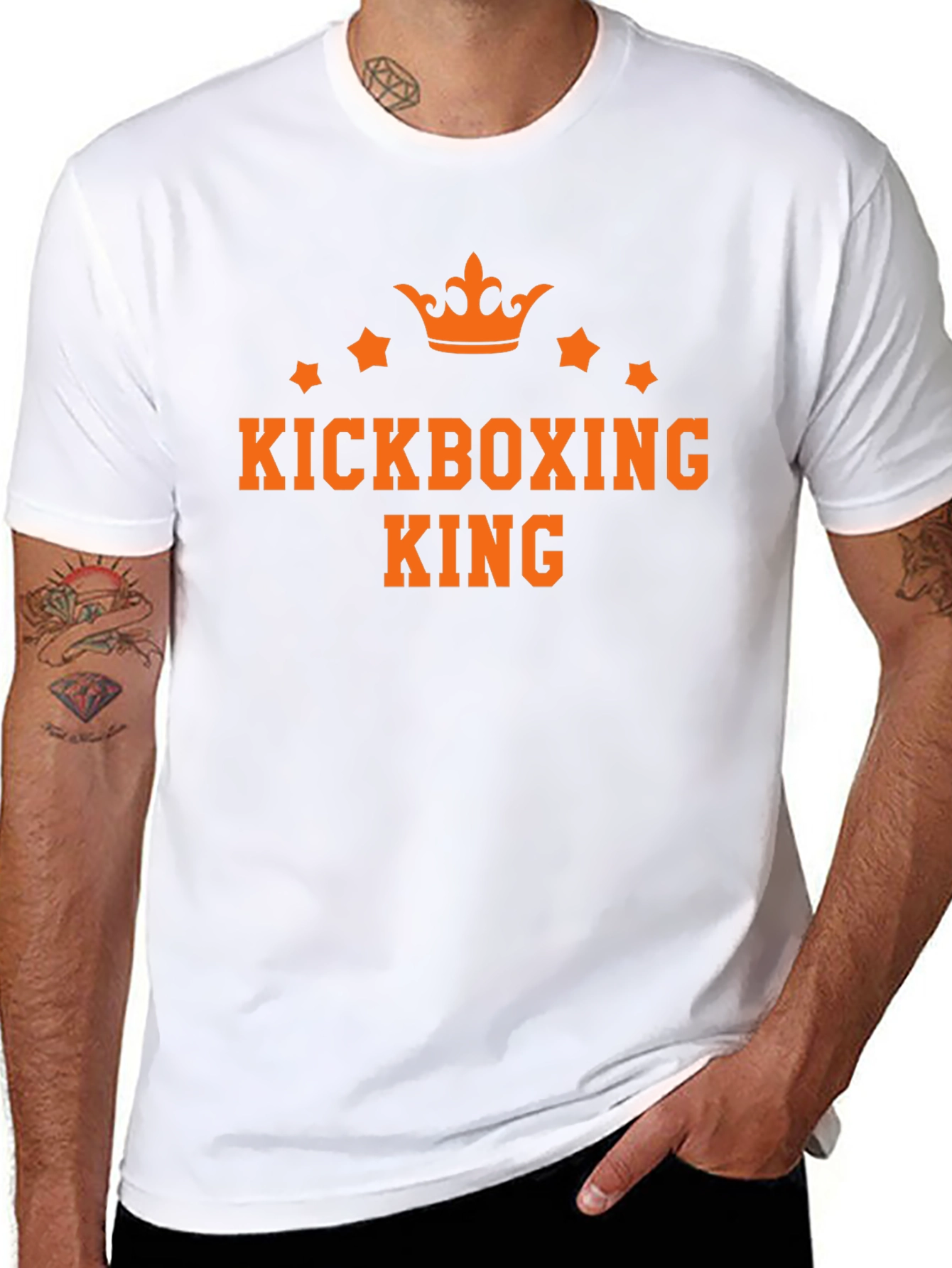 Kickboxing King Graphic Tee - Black