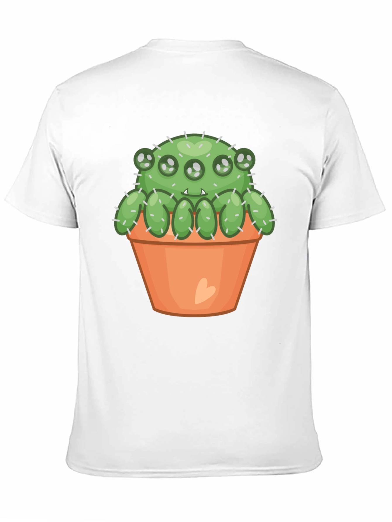 Cactus Monster T-Shirt - Cute & Spooky!