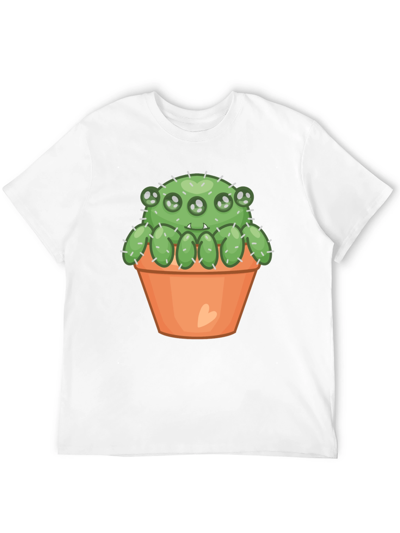 Cactus Monster T-Shirt - Cute & Spooky!