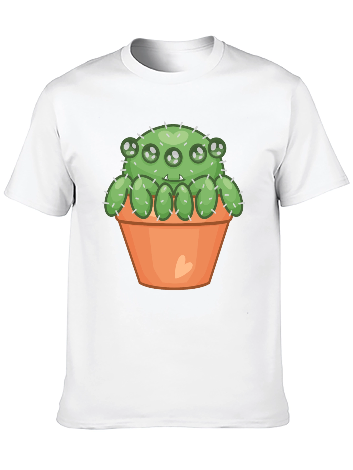 Cactus Monster T-Shirt - Cute & Spooky!