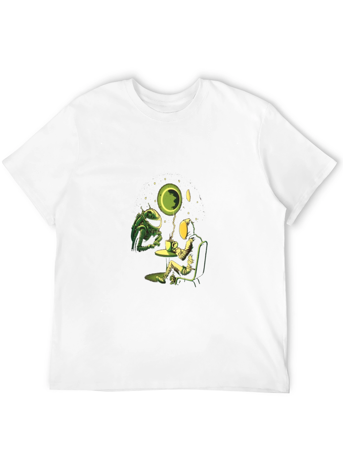Sci-Fi Coffee Break Graphic Tee
