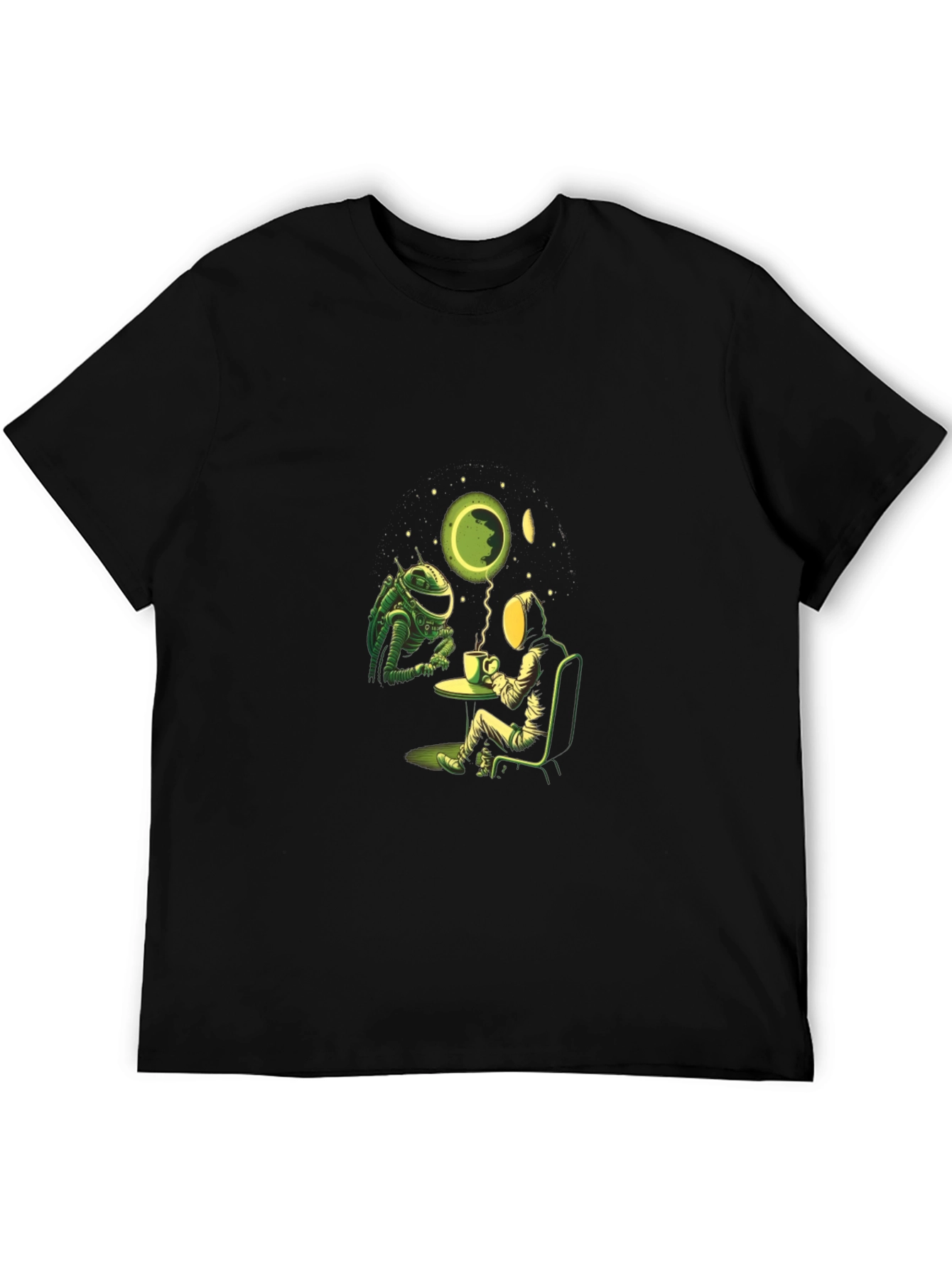 Sci-Fi Coffee Break Graphic Tee