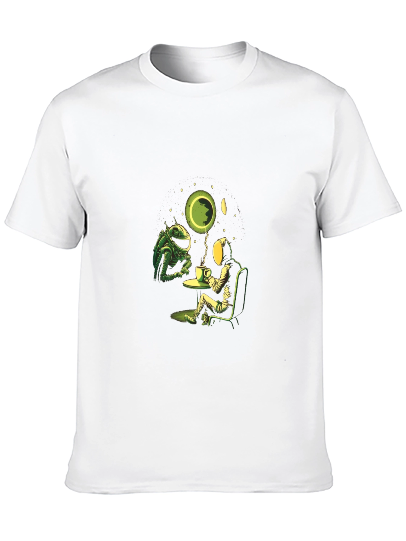 Sci-Fi Coffee Break Graphic Tee