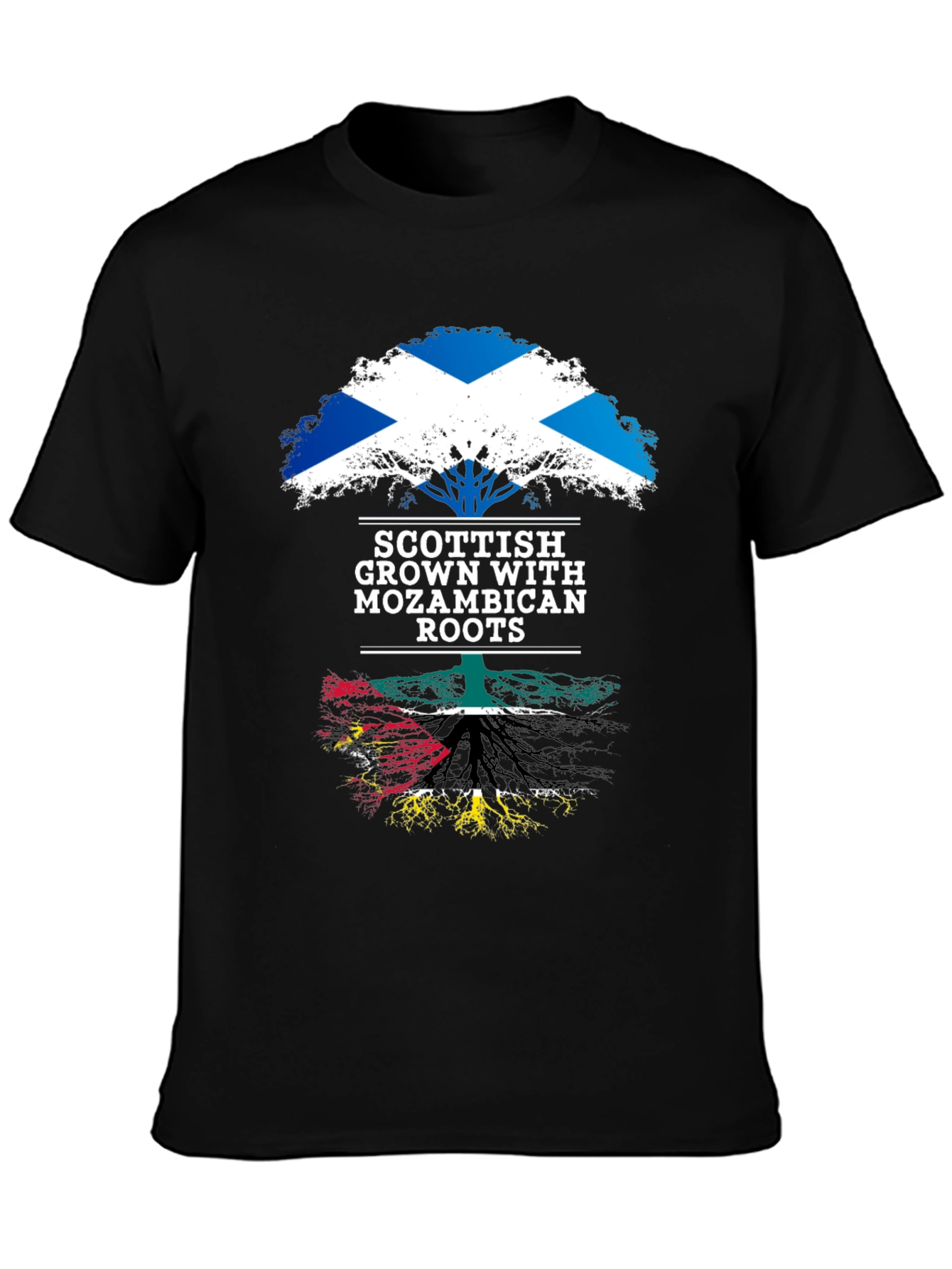 Scottish Grown with Mozambican Roots T-Shirt
