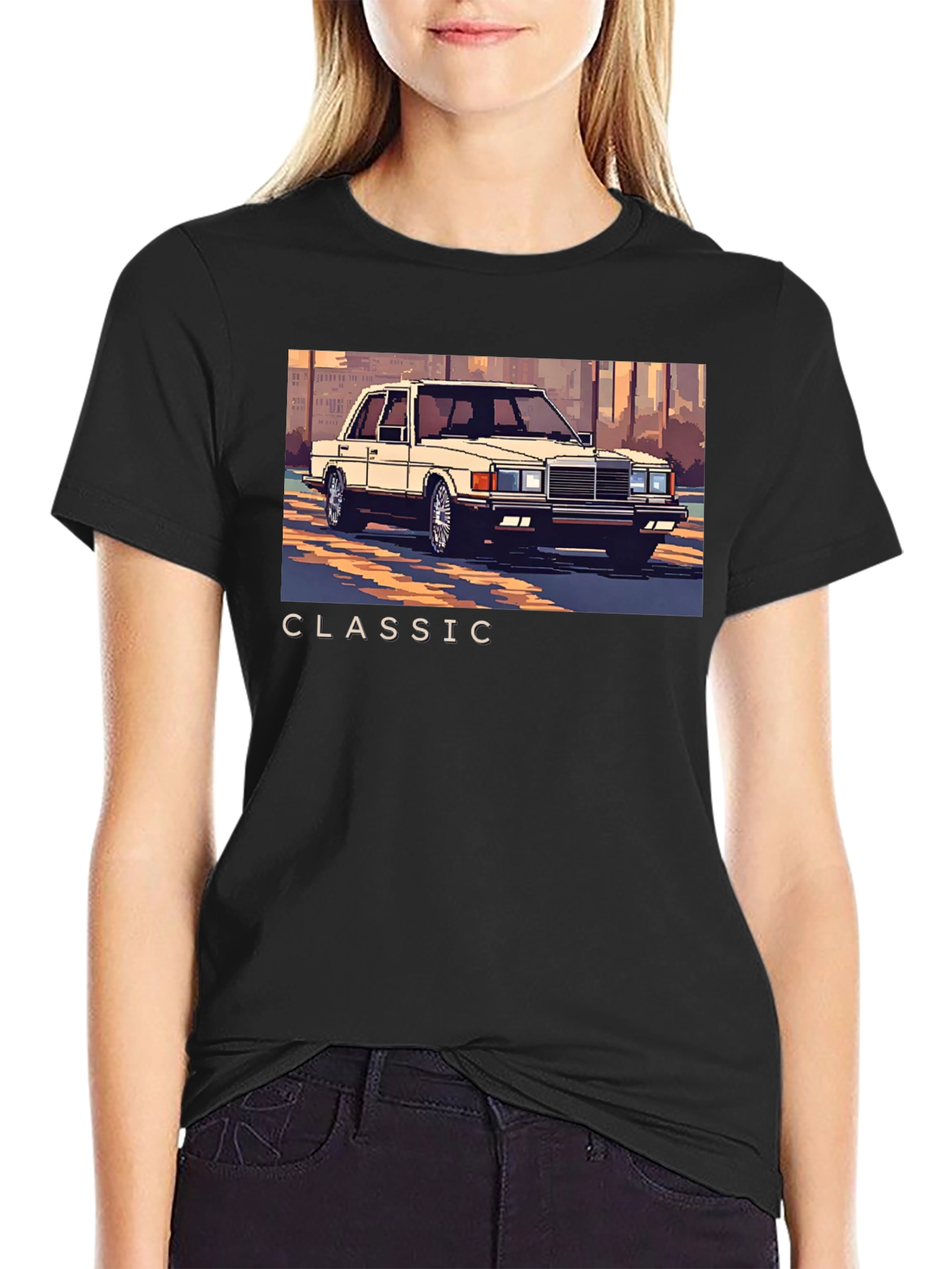 Classic Car Graphic Tee - Retro Style