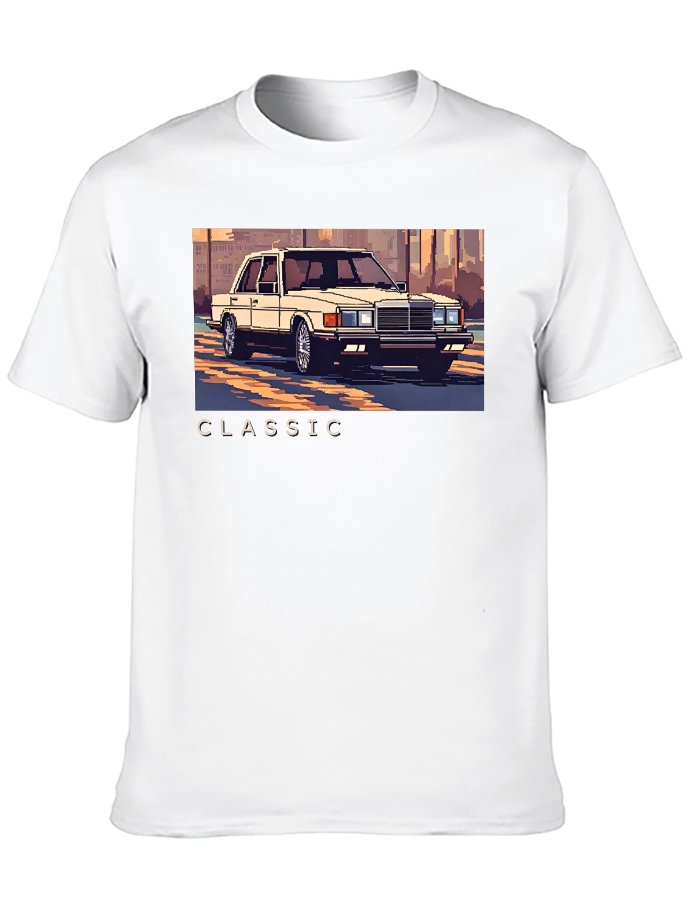 Classic Car Graphic Tee - Retro Style