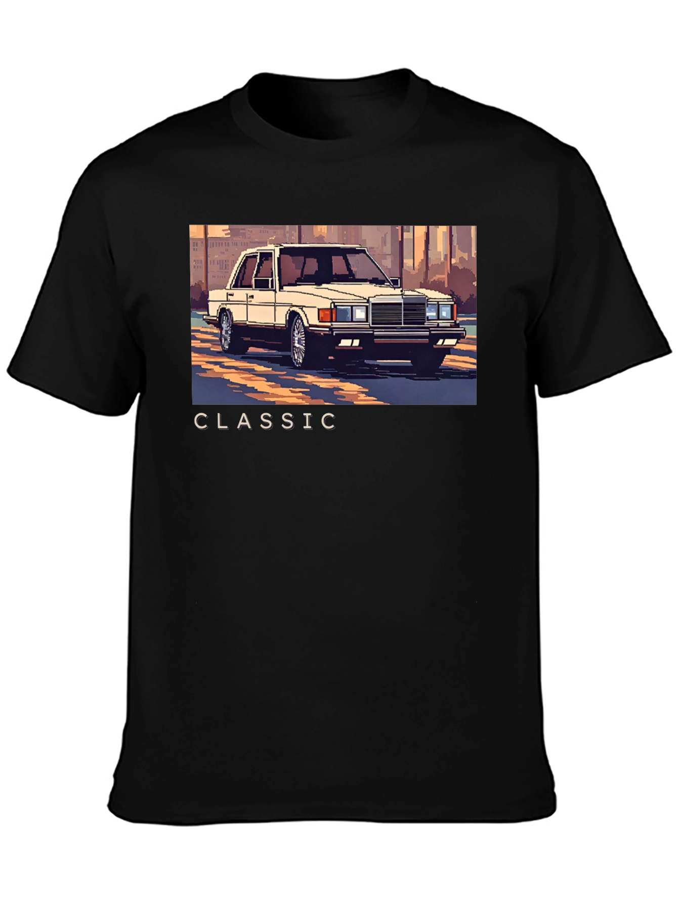 Classic Car Graphic Tee - Retro Style