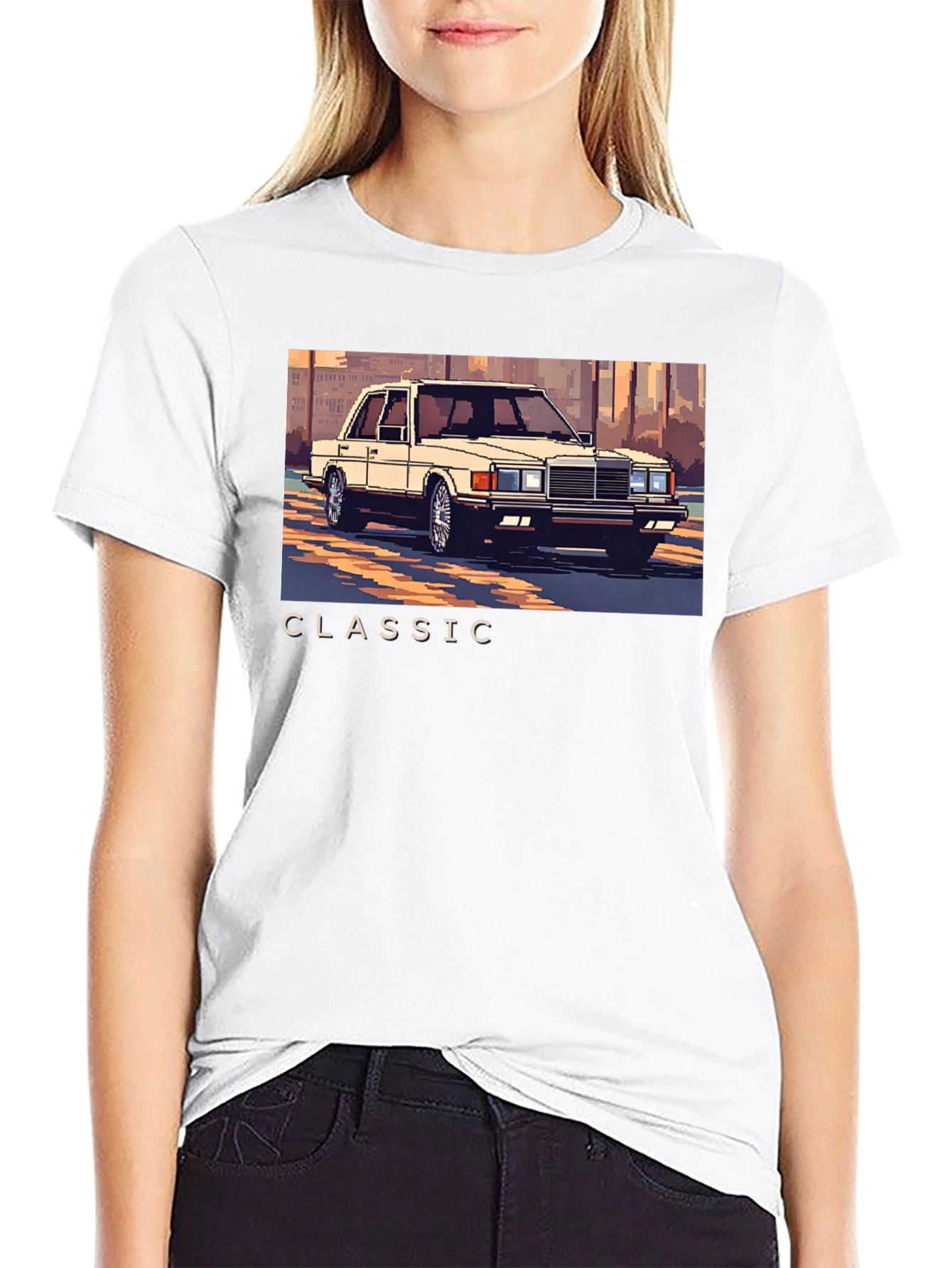 Classic Car Graphic Tee - Retro Style
