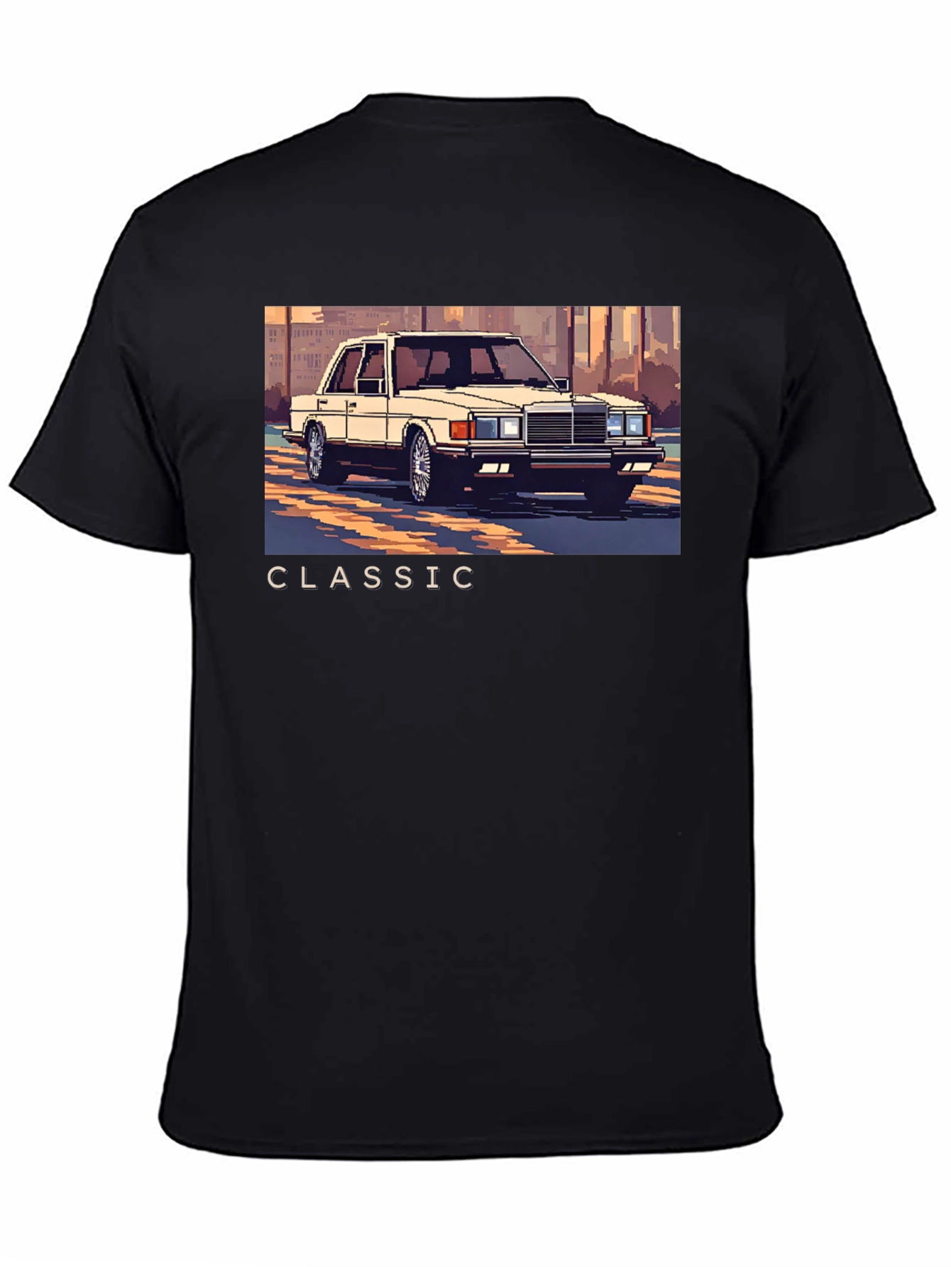 Classic Car Graphic Tee - Retro Style