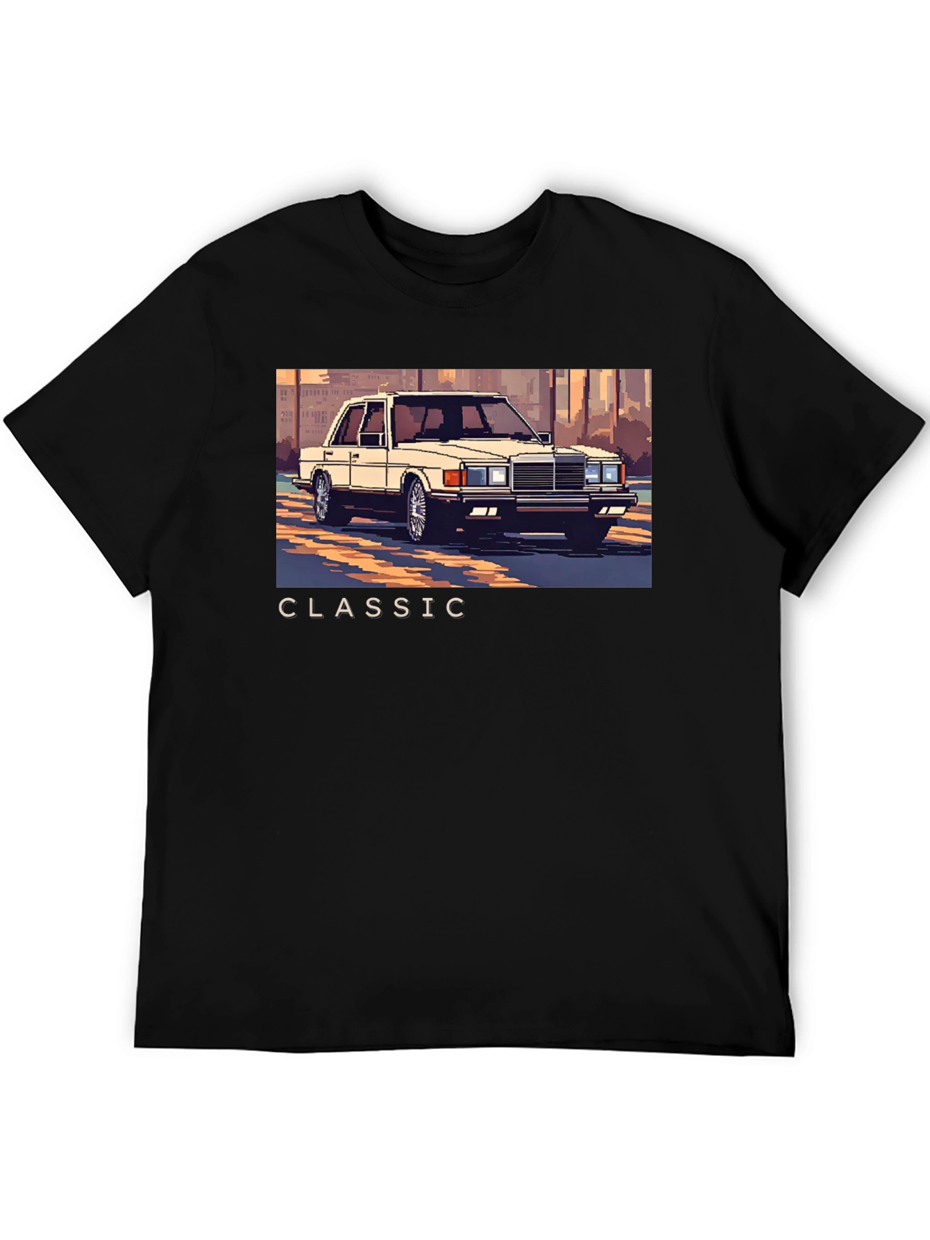 Classic Car Graphic Tee - Retro Style
