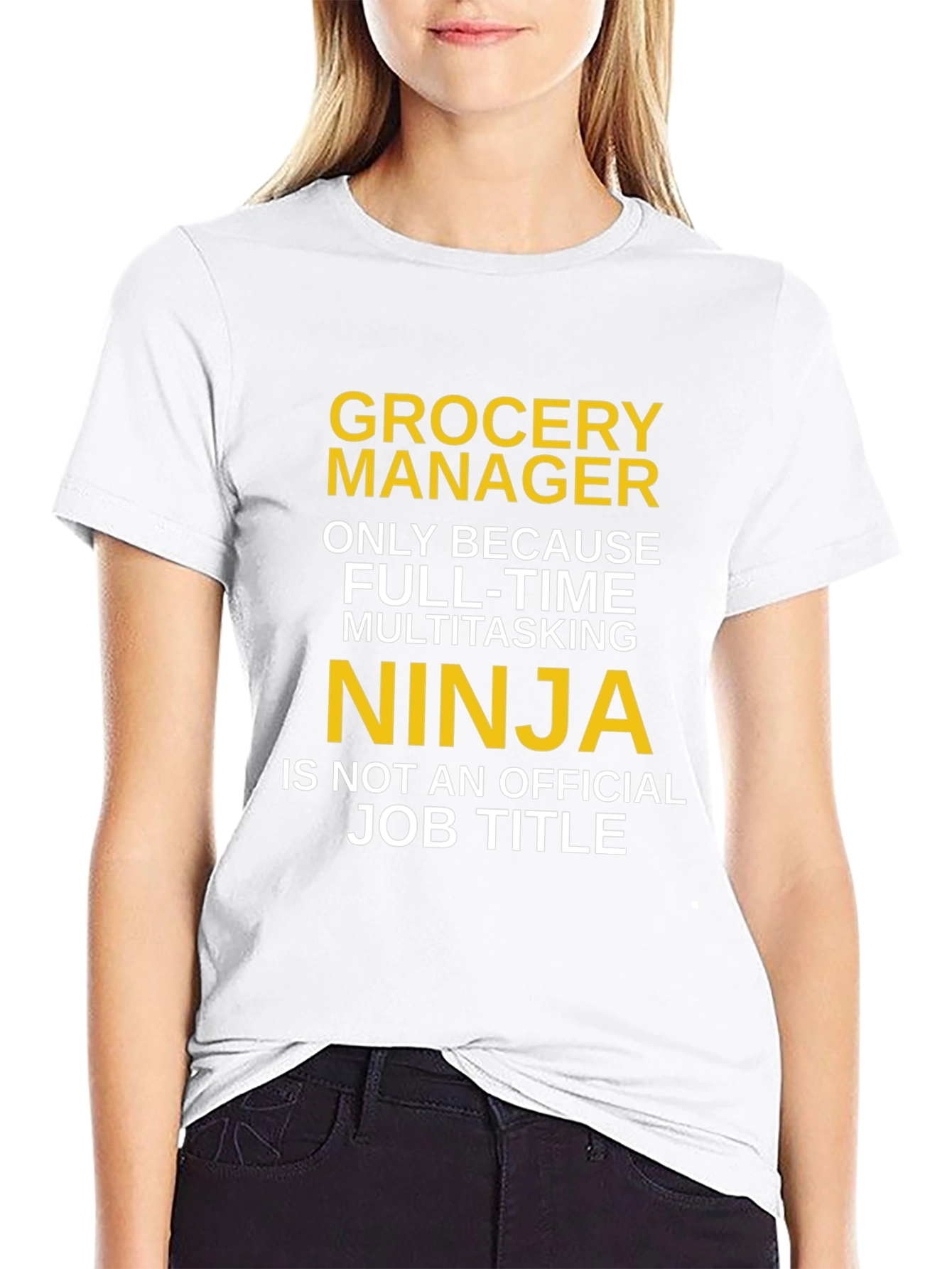 Grocery Manager Ninja T-Shirt