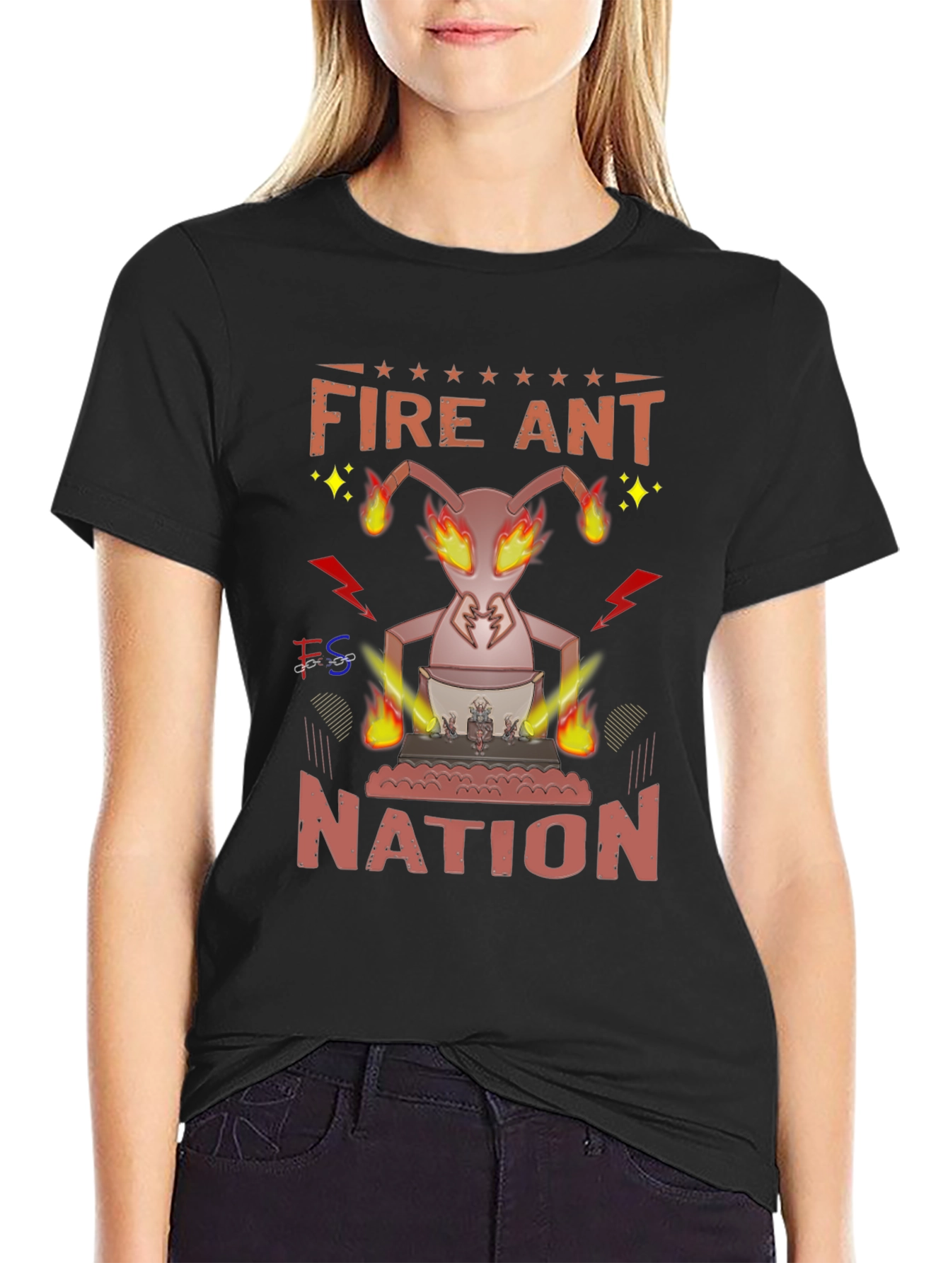 Fire Ant Nation Graphic T-Shirt
