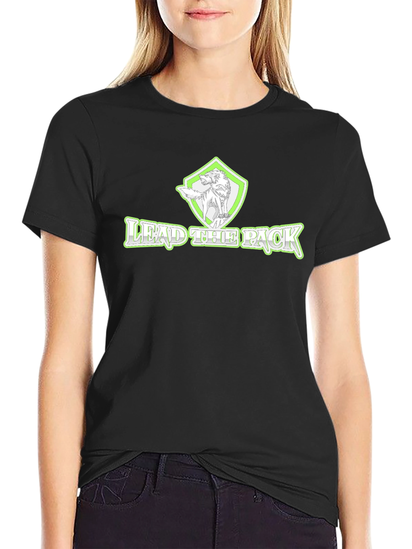 Lead the Pack Graphic T-Shirt - Black