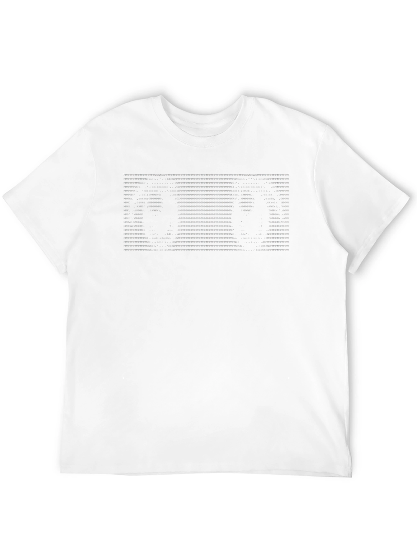 Retro ASCII Art T-Shirt - Unisex Black Tee