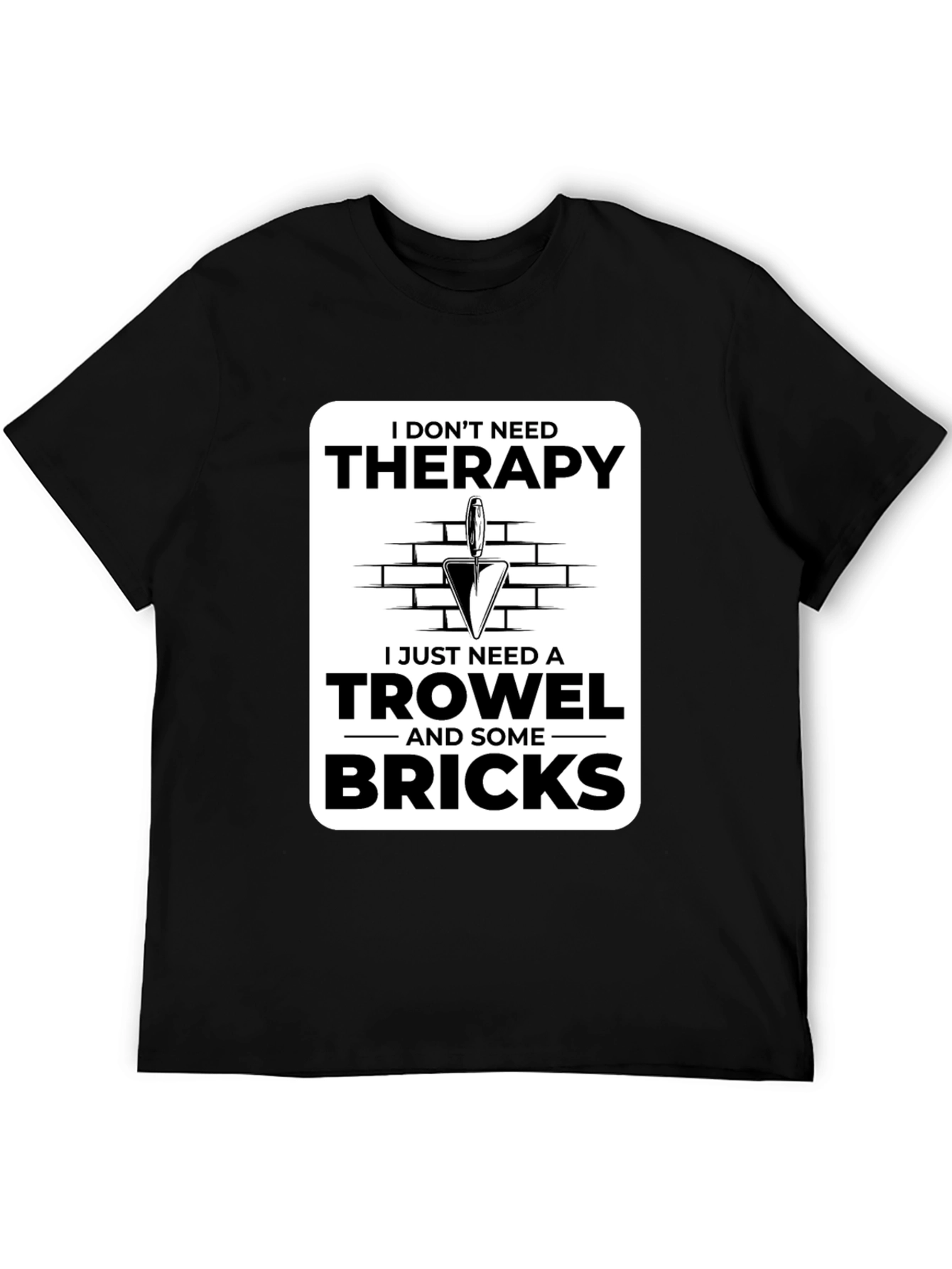 Therapy Trowel & Bricks Graphic Tee