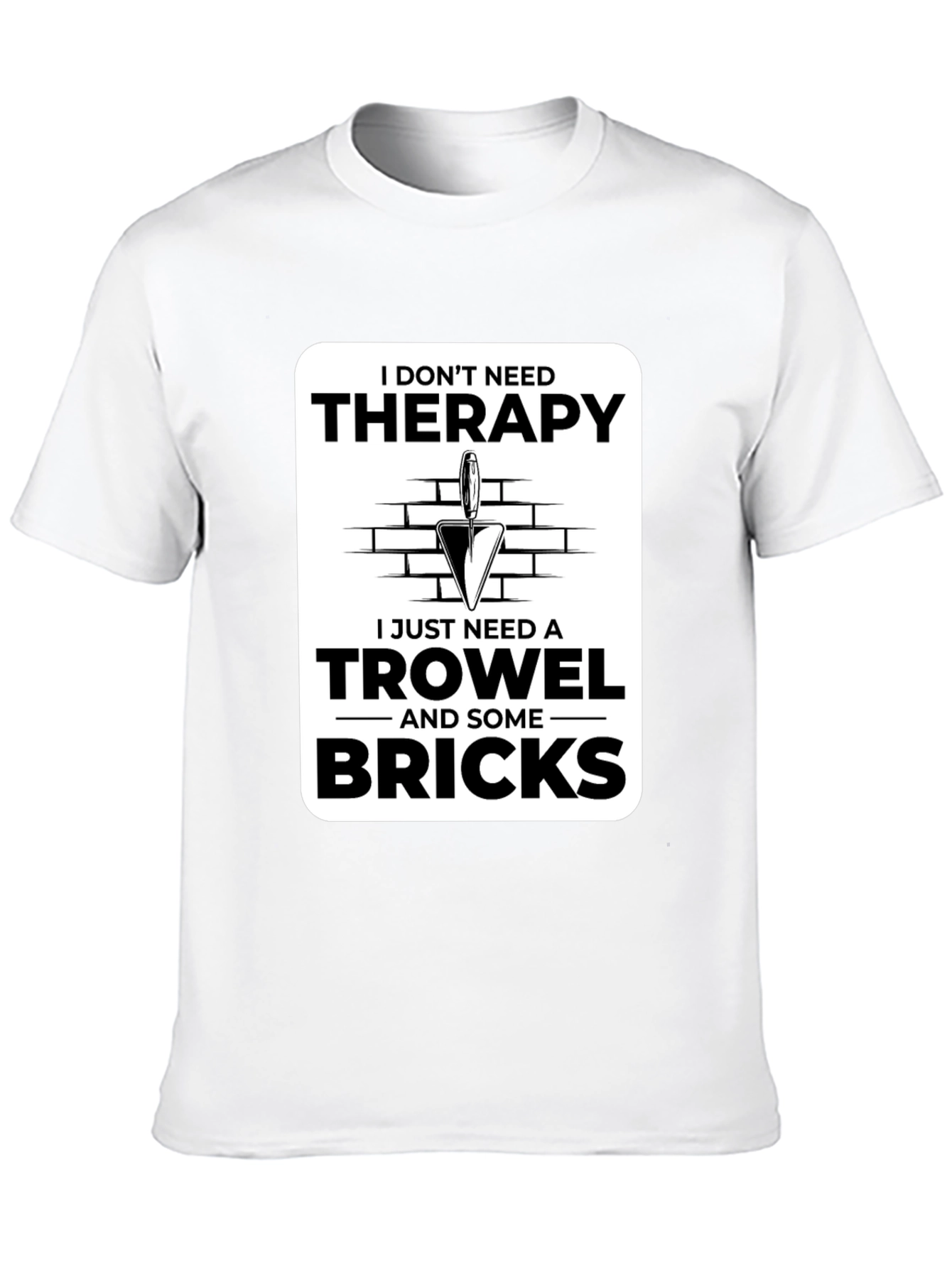 Therapy Trowel & Bricks Graphic Tee