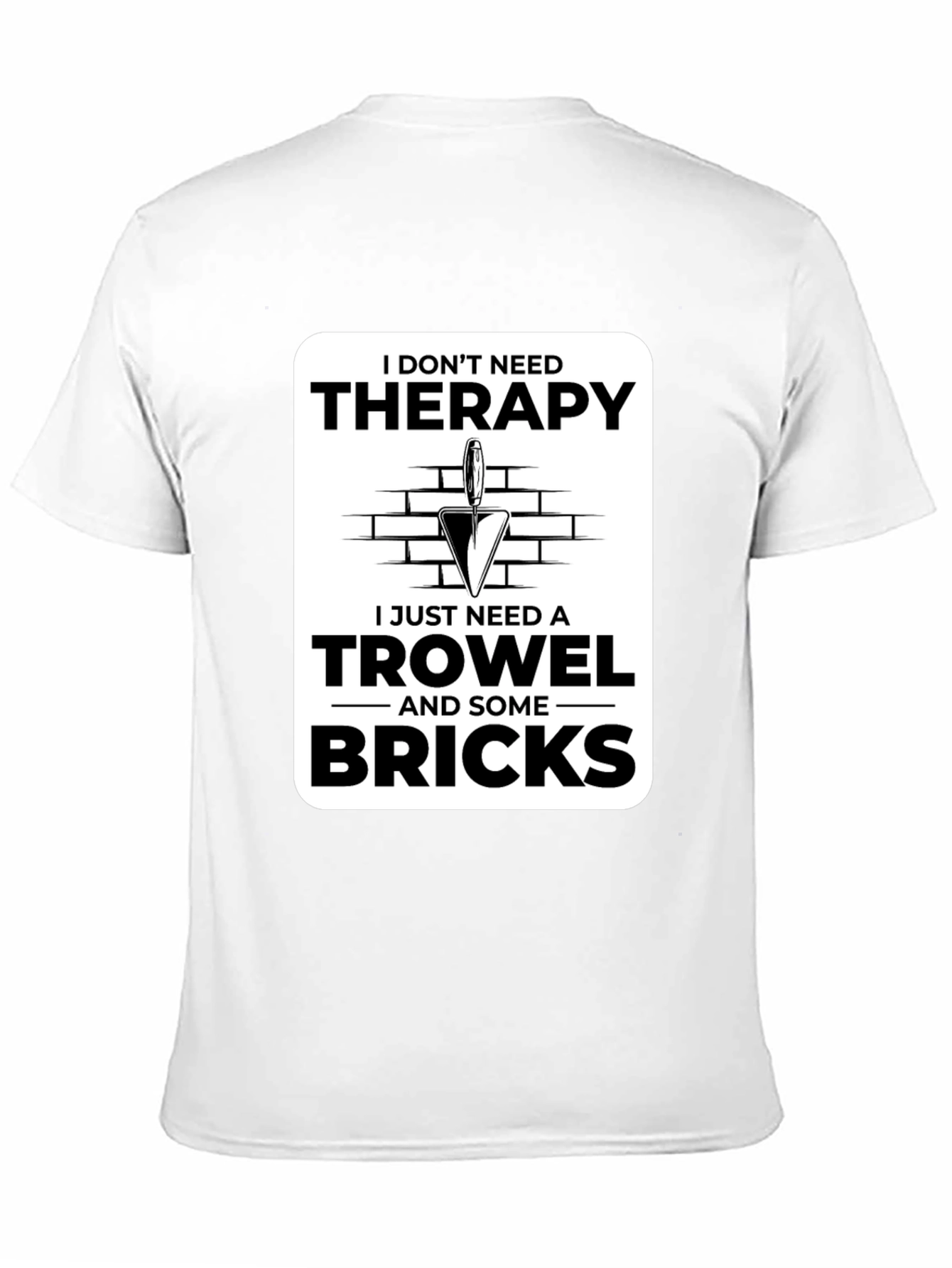 Therapy Trowel & Bricks Graphic Tee