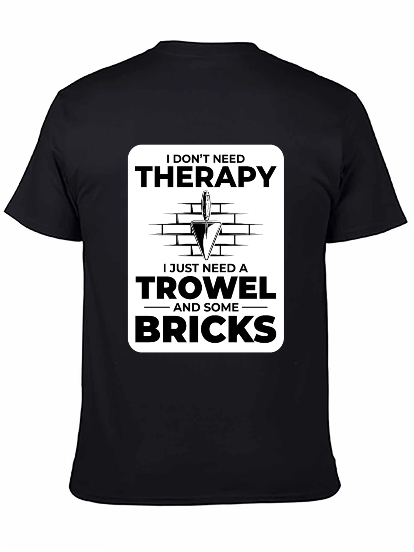 Therapy Trowel & Bricks Graphic Tee