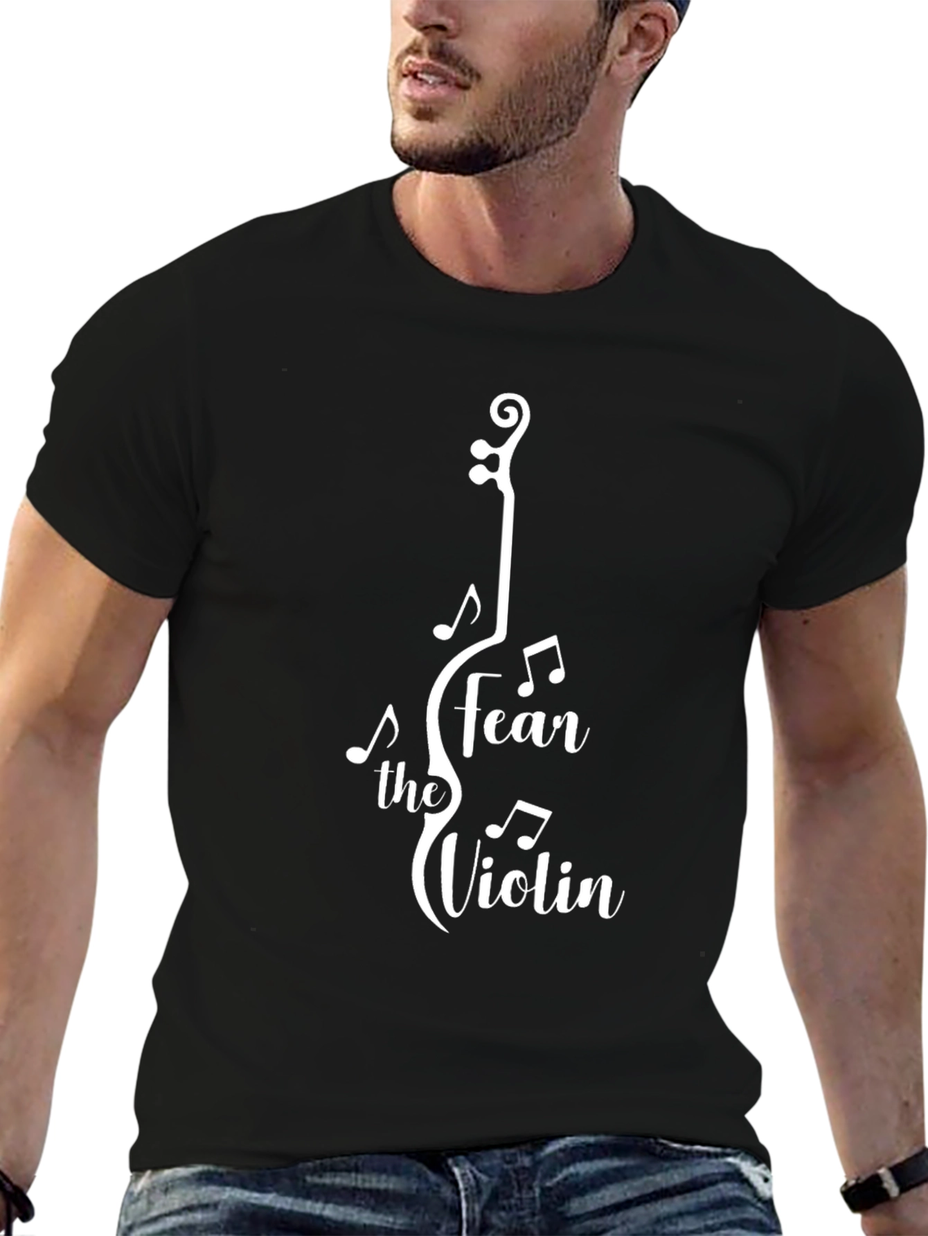 Fear the Violin Graphic Tee - Musicians Statement