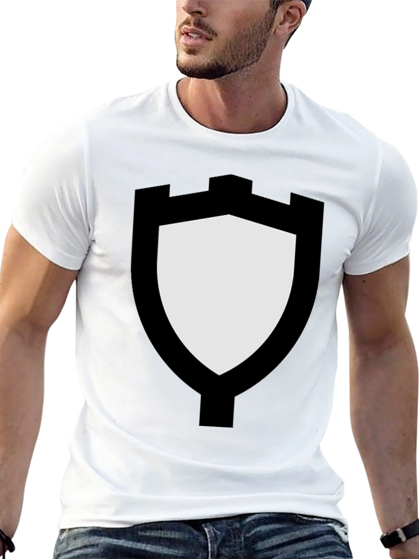 Castle Shield Black T-Shirt