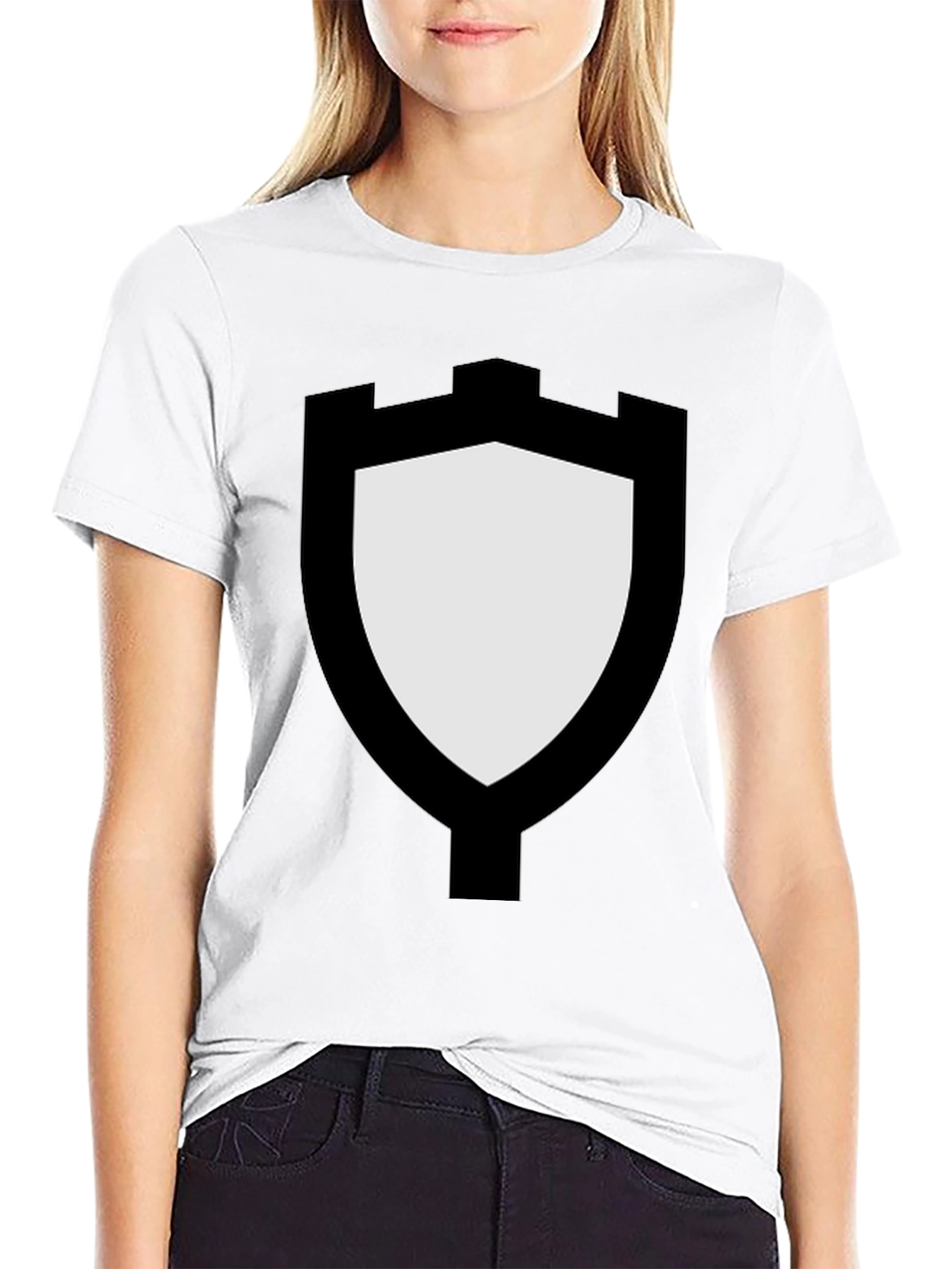 Castle Shield Black T-Shirt