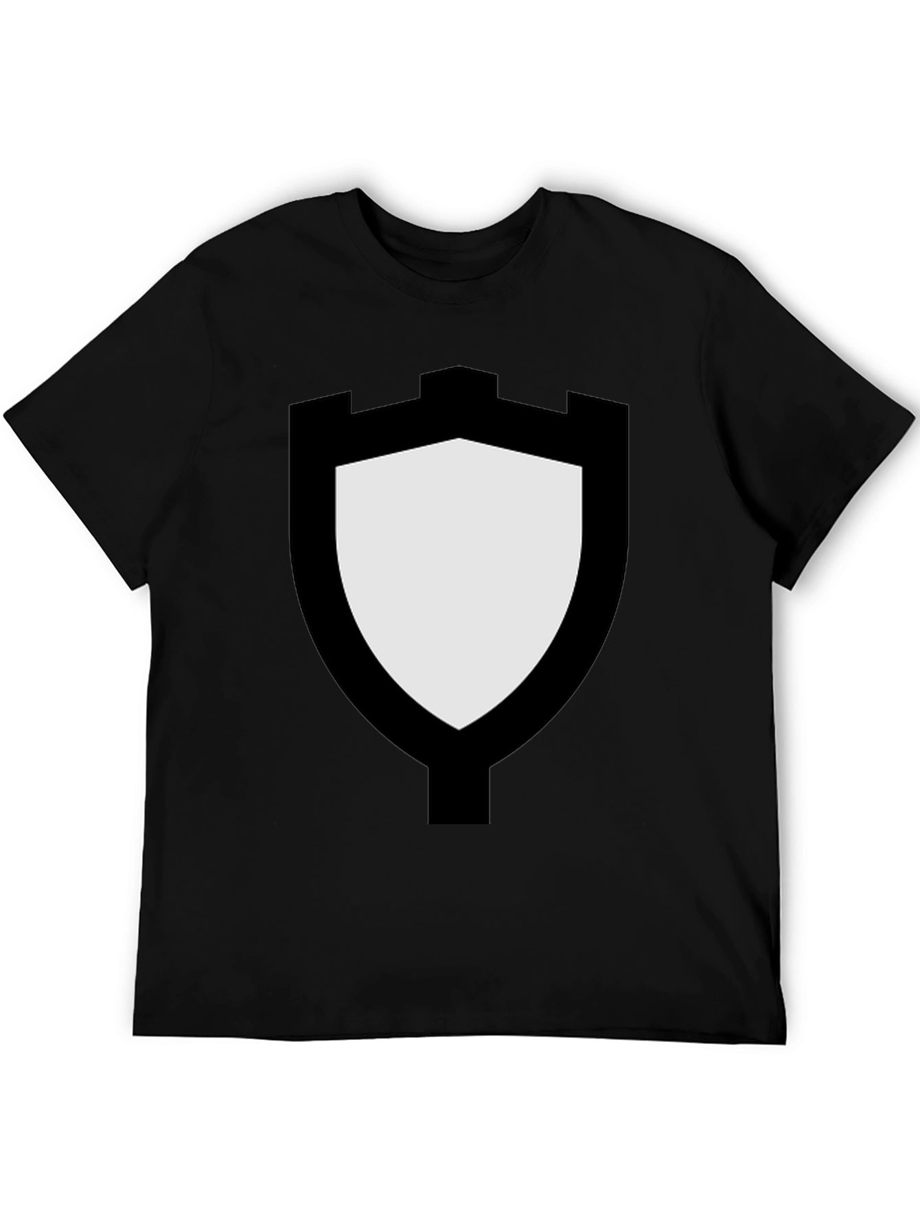 Castle Shield Black T-Shirt