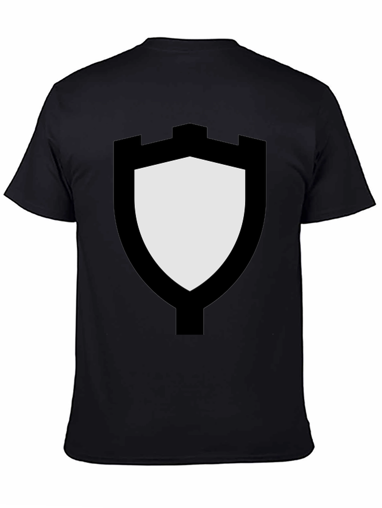 Castle Shield Black T-Shirt