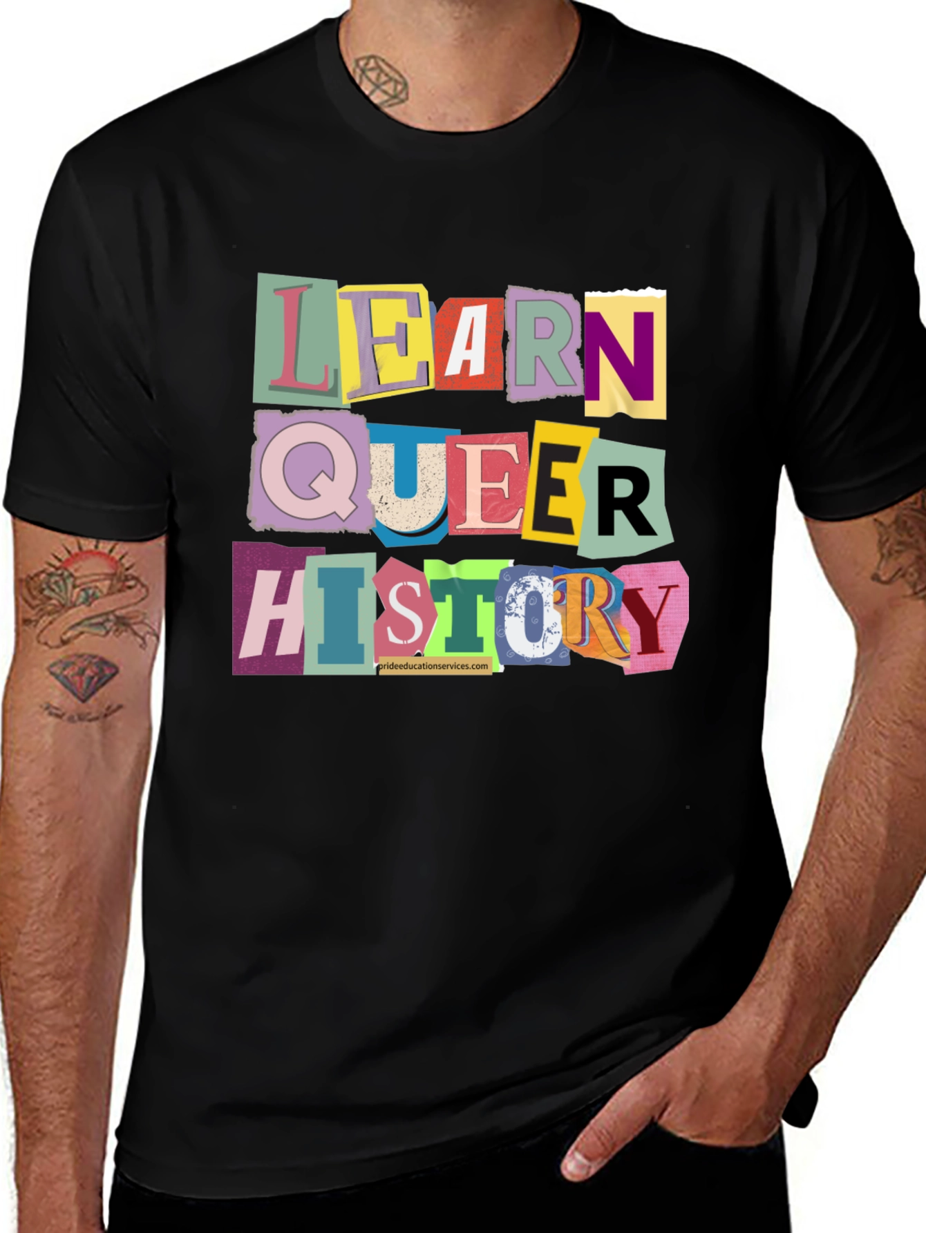 Learn Queer History T-Shirt - Equality Pride Tee