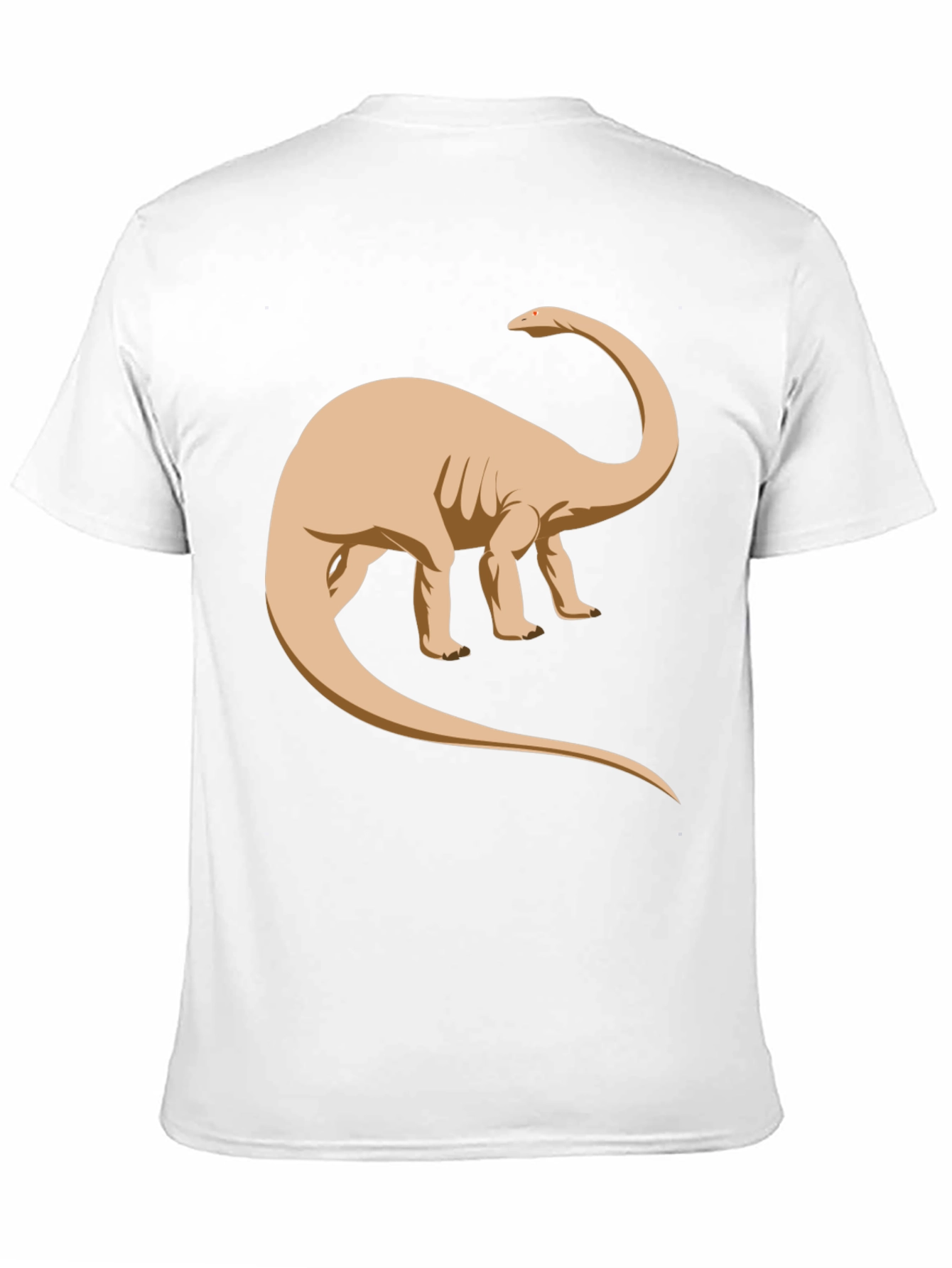 Dinosaur Graphic T-Shirt - Black Cotton Blend