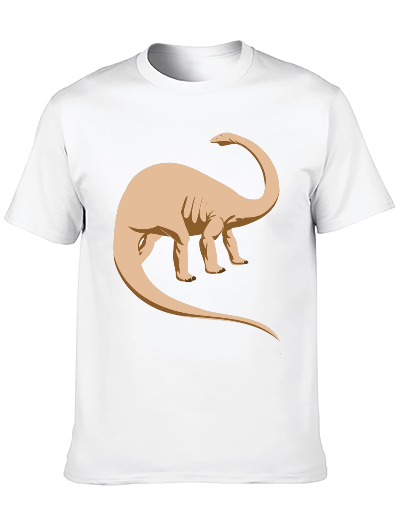 Dinosaur Graphic T-Shirt - Black Cotton Blend