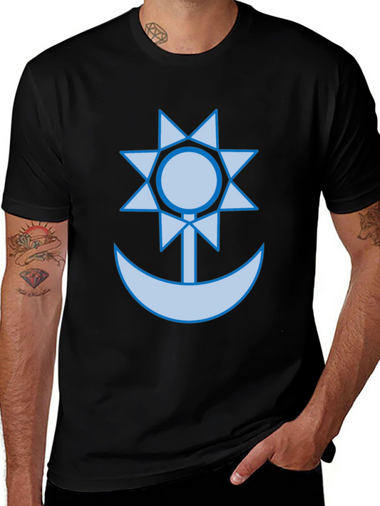 Celestial Anchor Graphic Tee - Stylish Comfort