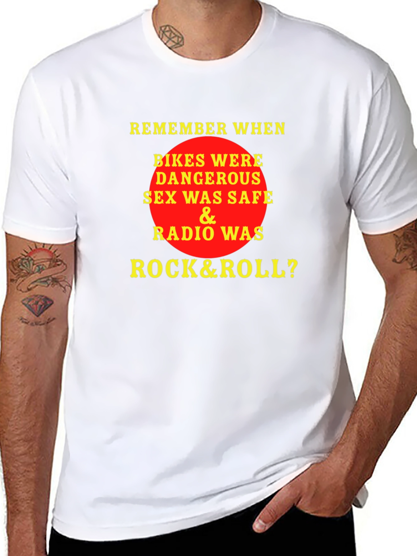 Retro Bikes Dangerous T-Shirt