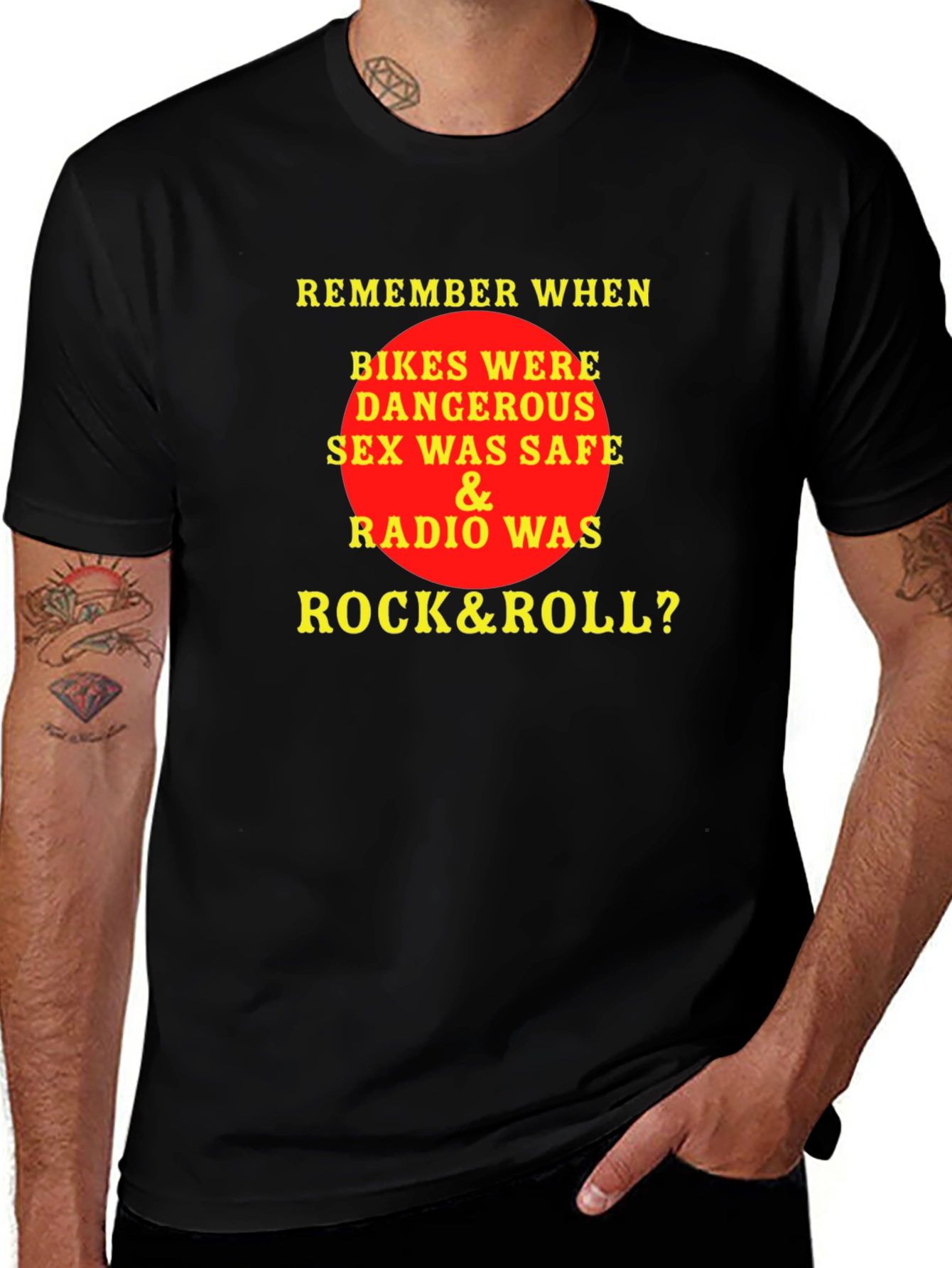 Retro Bikes Dangerous T-Shirt