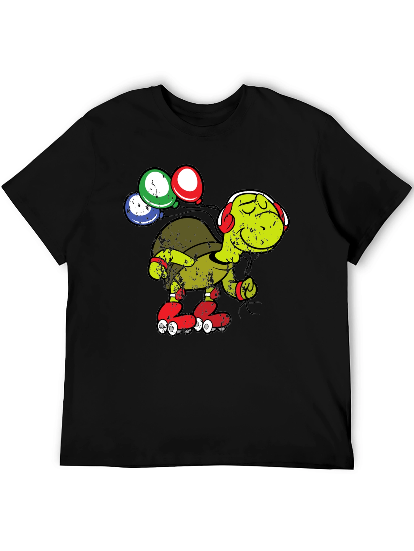 Turtle on Roller Skates Graphic Tee
