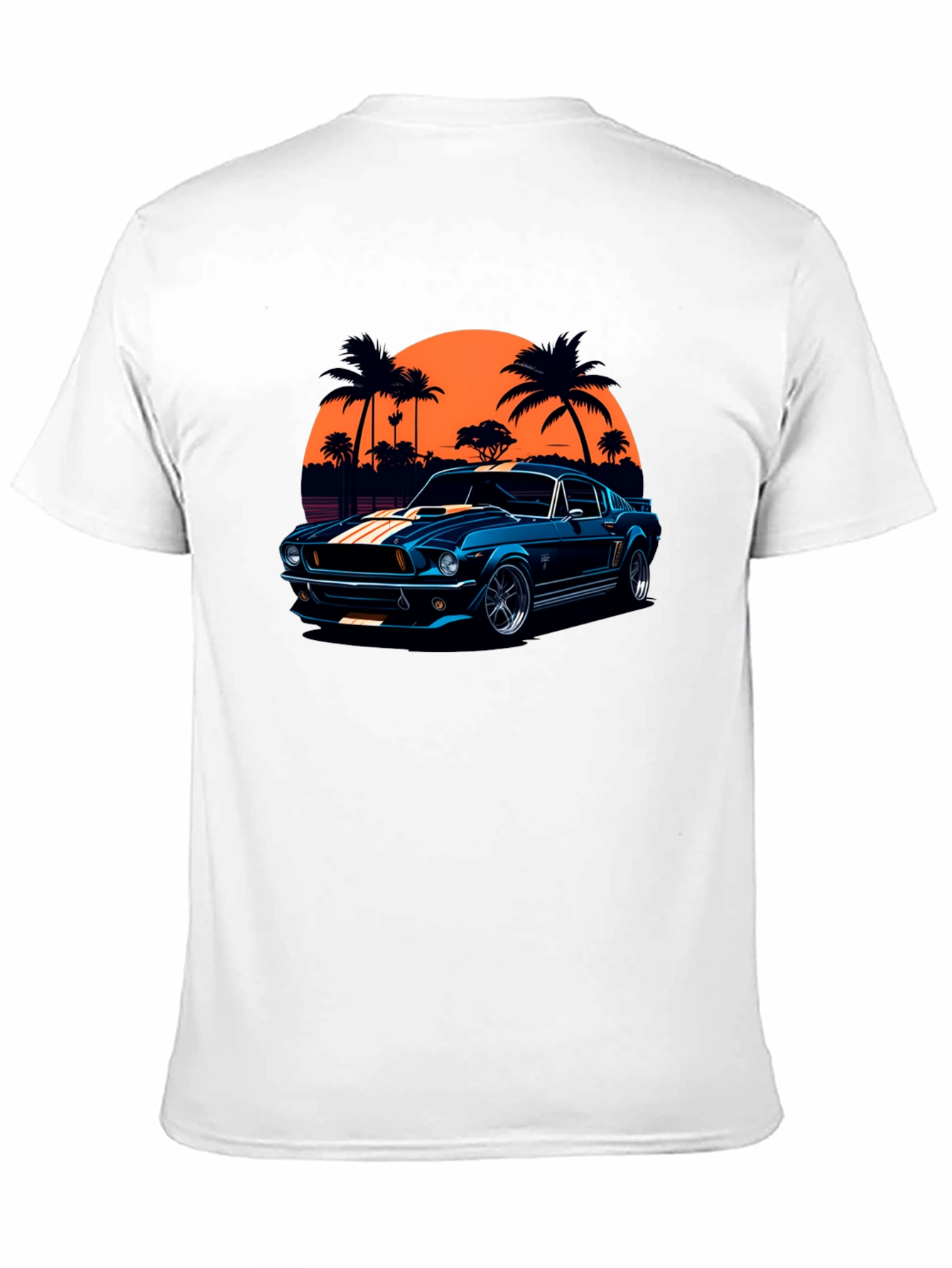 Retro Car Graphic T-Shirt