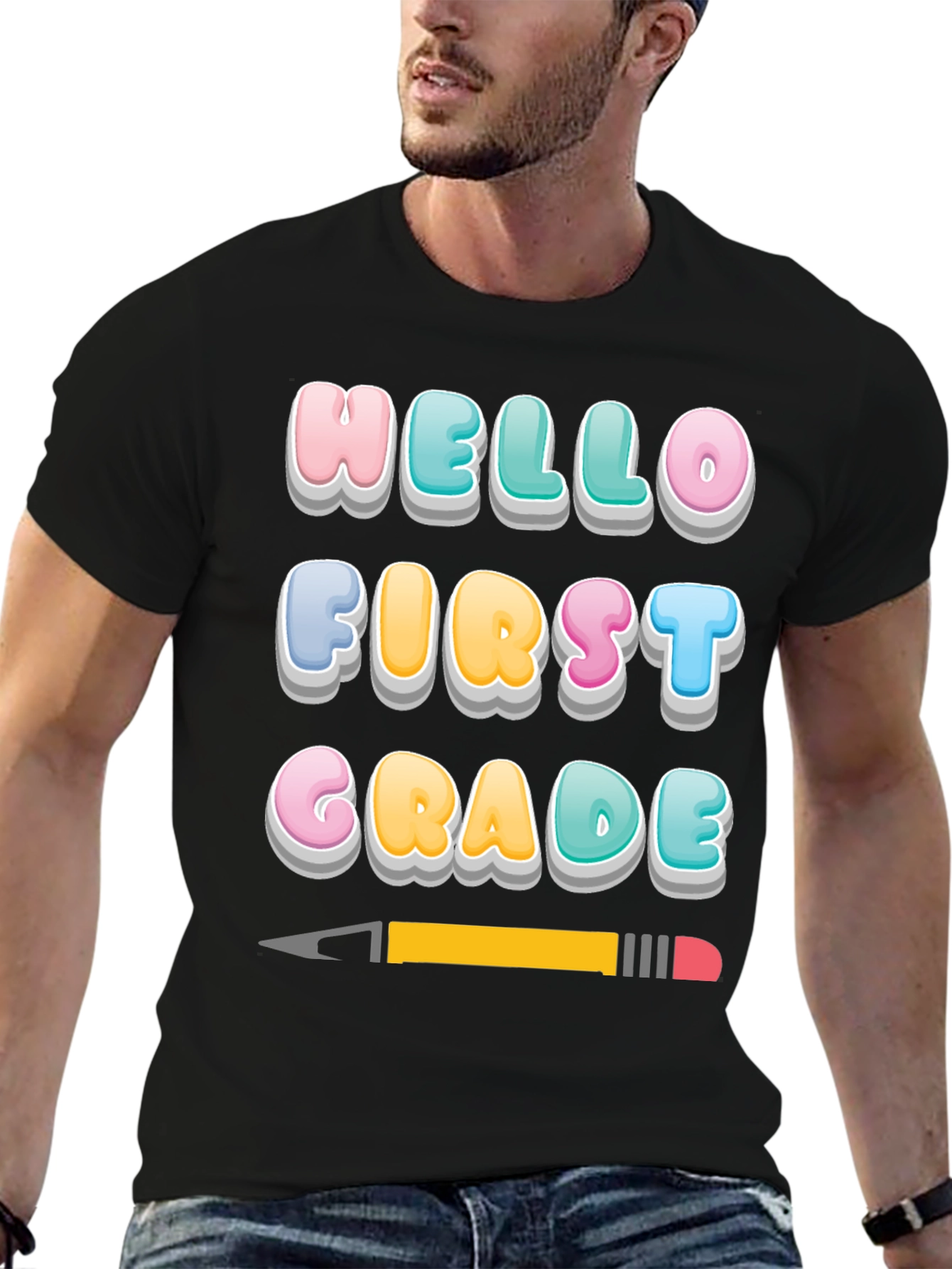 Hello First Grade T-Shirt Back to School