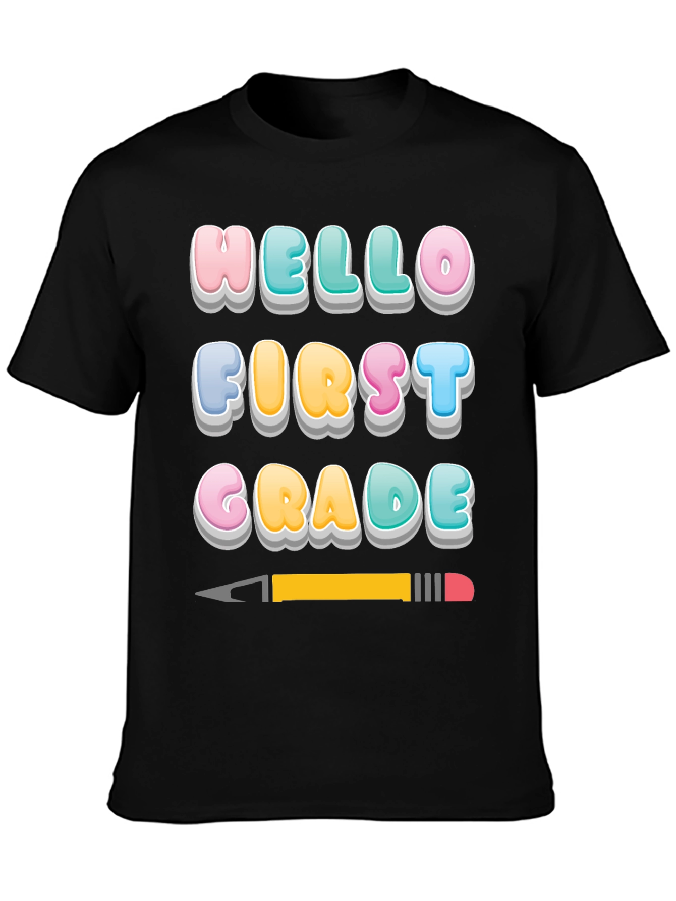 Hello First Grade T-Shirt Back to School