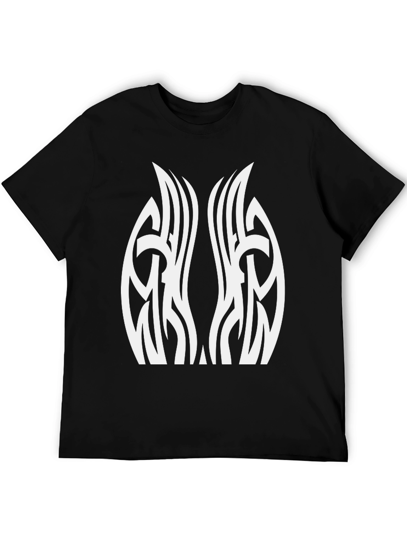 Tribal Graphic Black T-Shirt