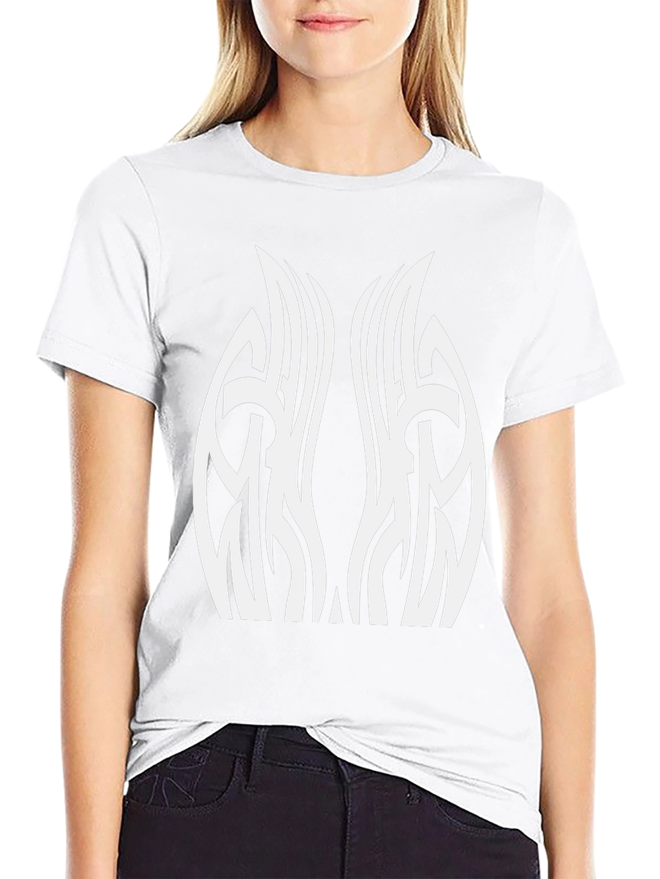 Tribal Graphic Black T-Shirt