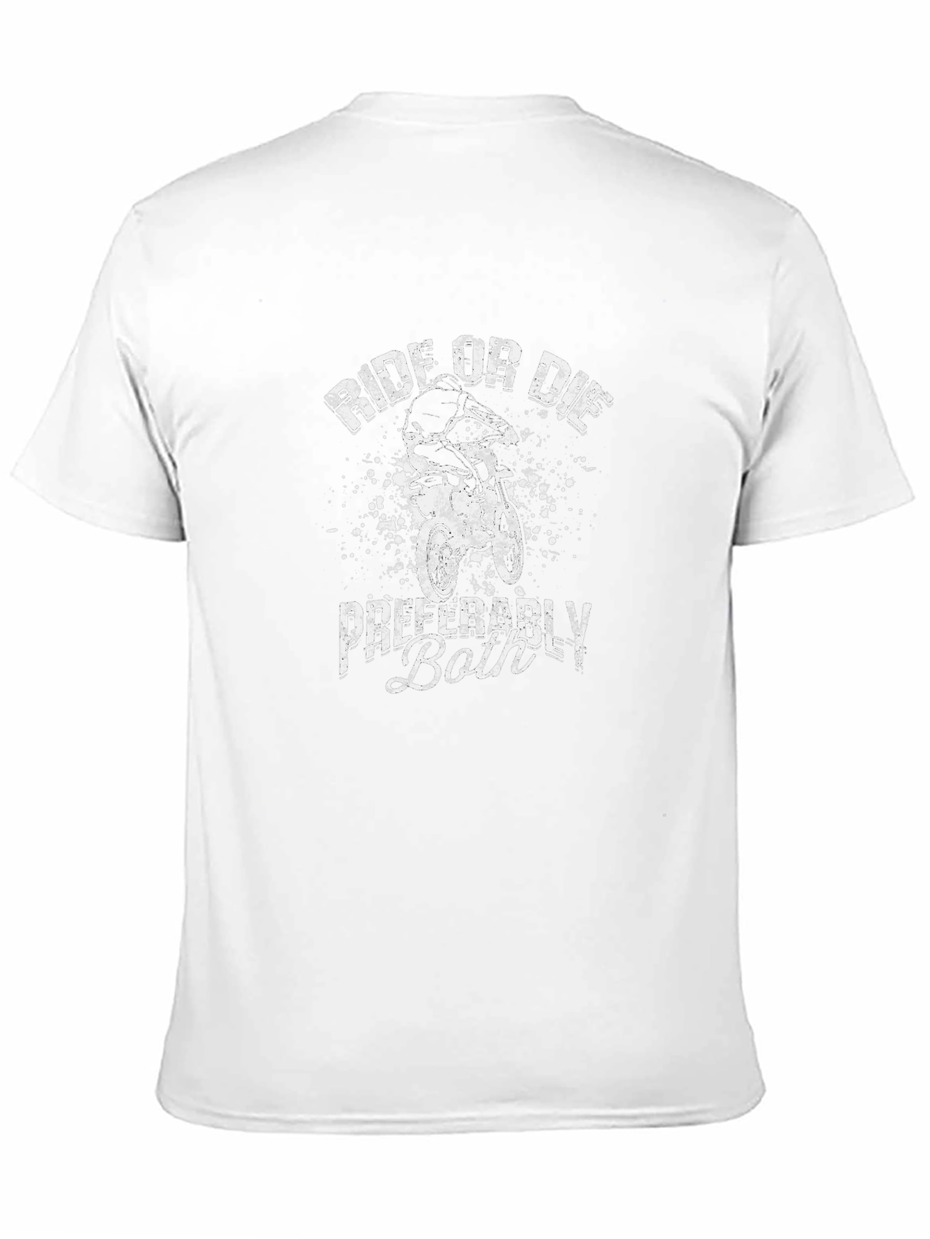 Ride or Die Preferably Both Black T-Shirt