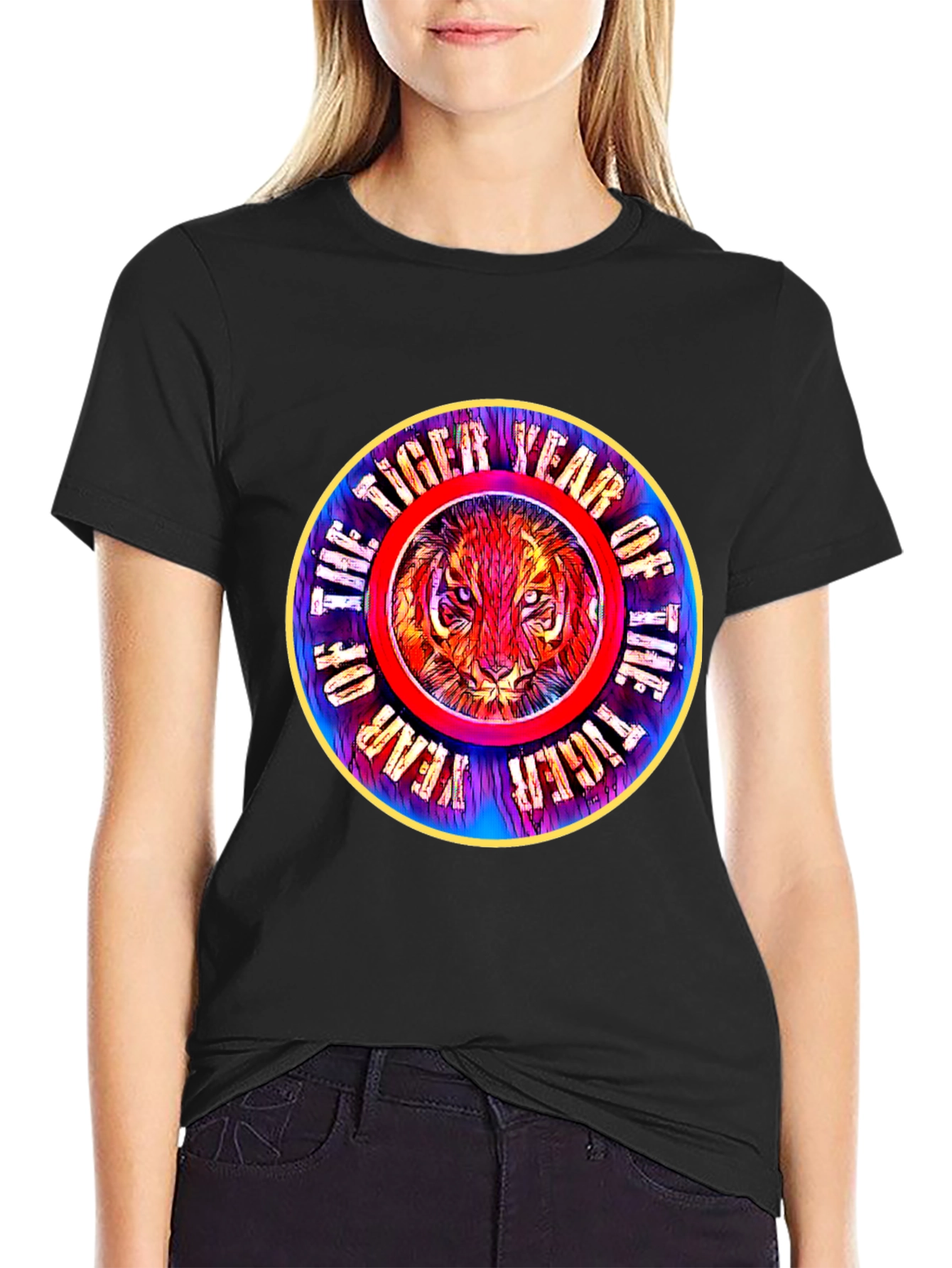 Year of the Tiger Graphic Tee - Unique Design