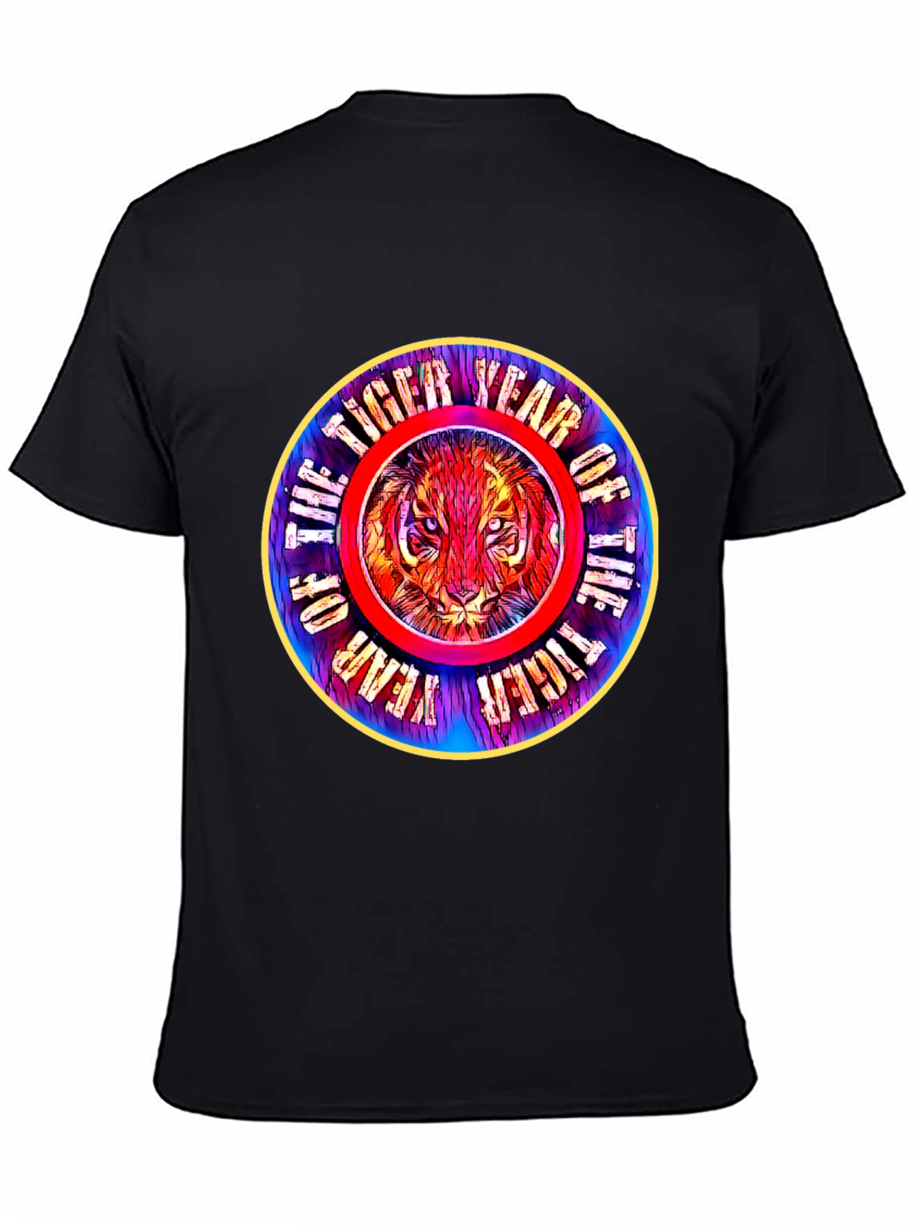 Year of the Tiger Graphic Tee - Unique Design