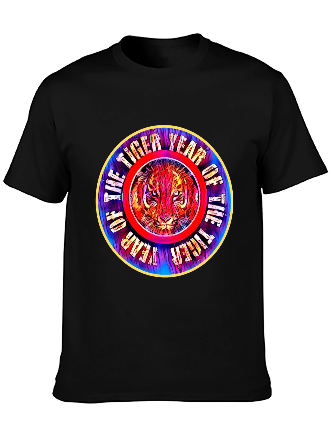 Year of the Tiger Graphic Tee - Unique Design