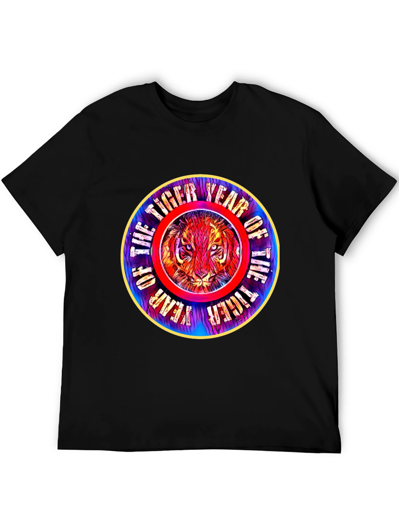 Year of the Tiger Graphic Tee - Unique Design