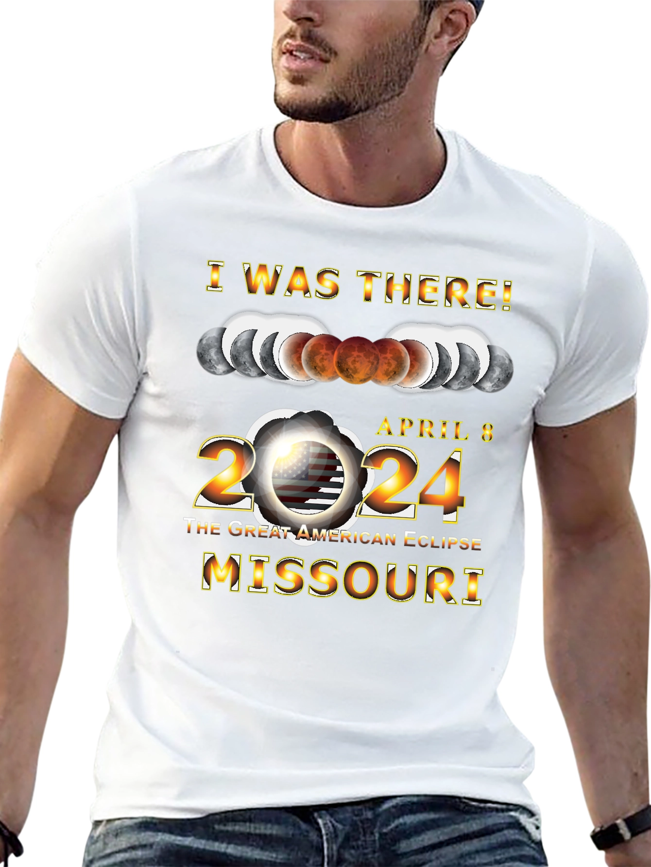 I Was There! Eclipse 2024 Missouri T-Shirt