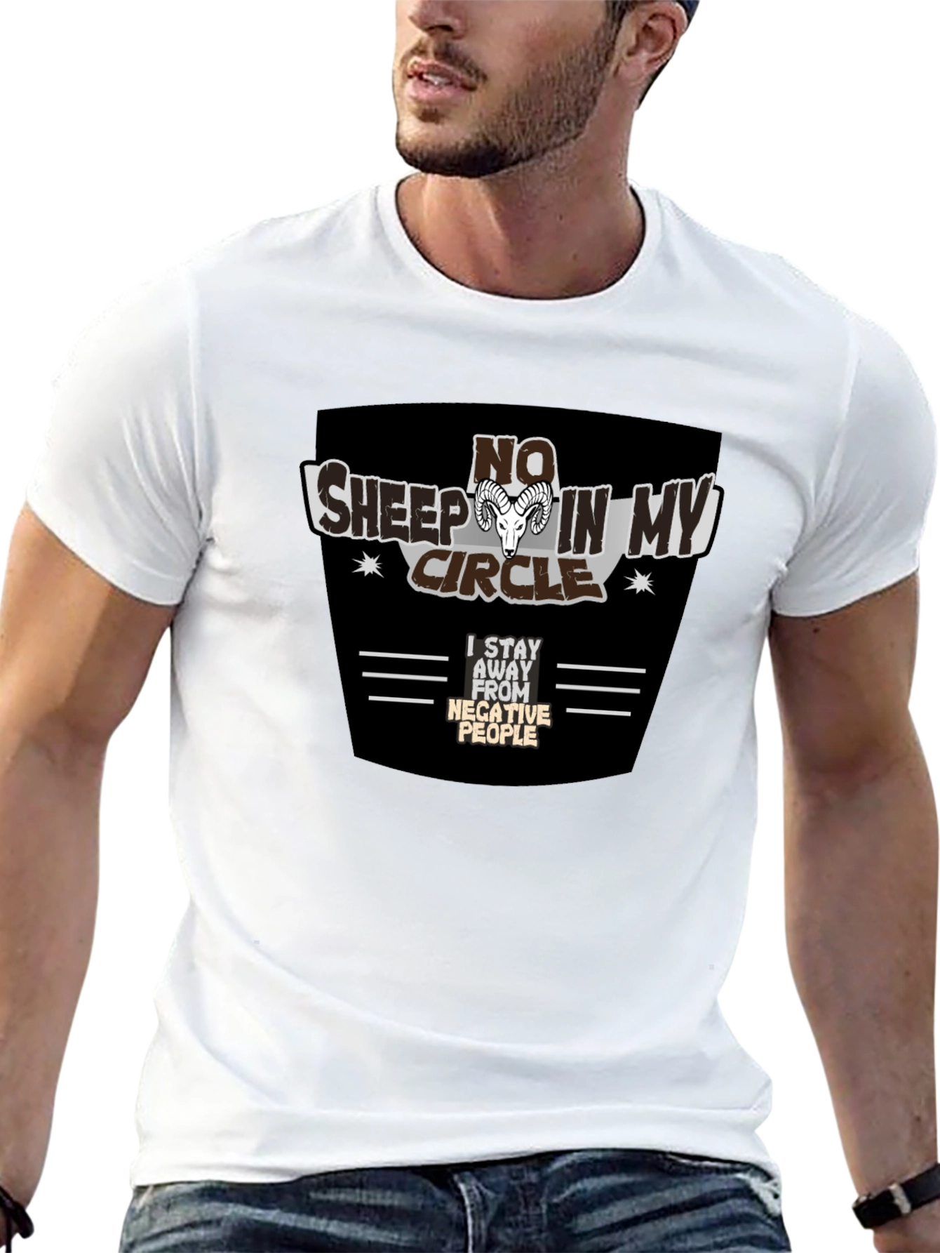 No Sheep In My Circle Graphic Tee