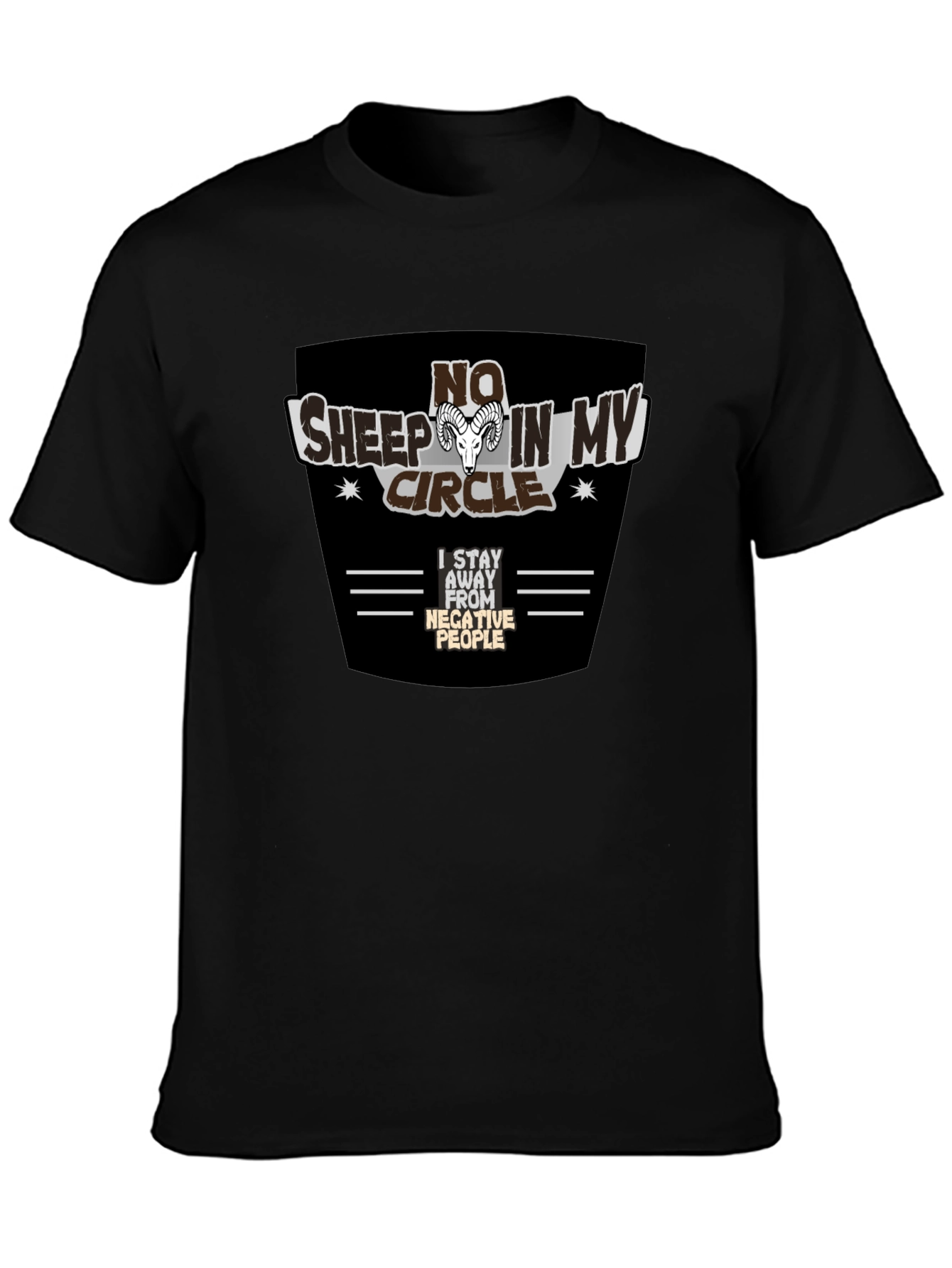 No Sheep In My Circle Graphic Tee