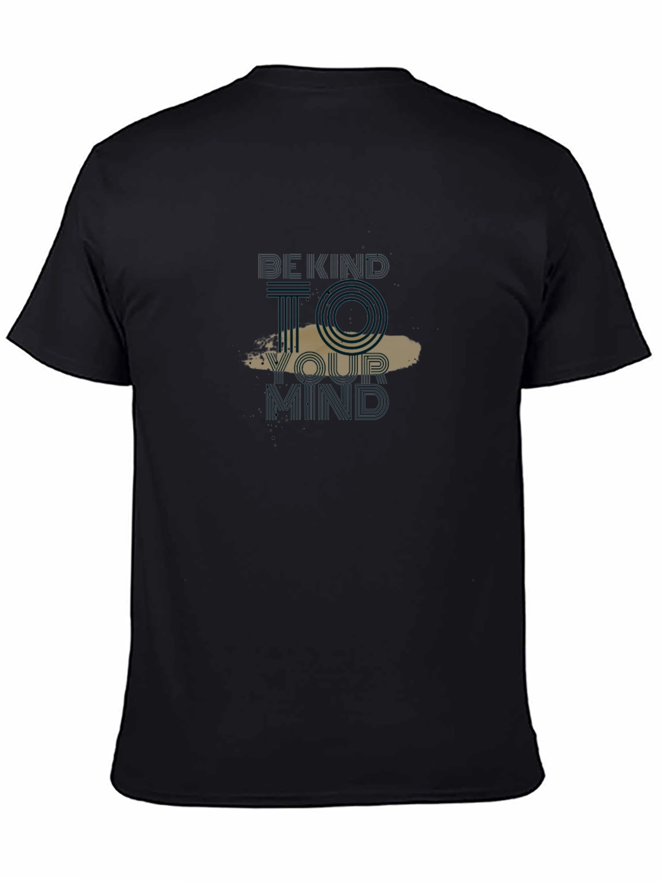 Black Graphic Tee - Bound To Your Mind Design